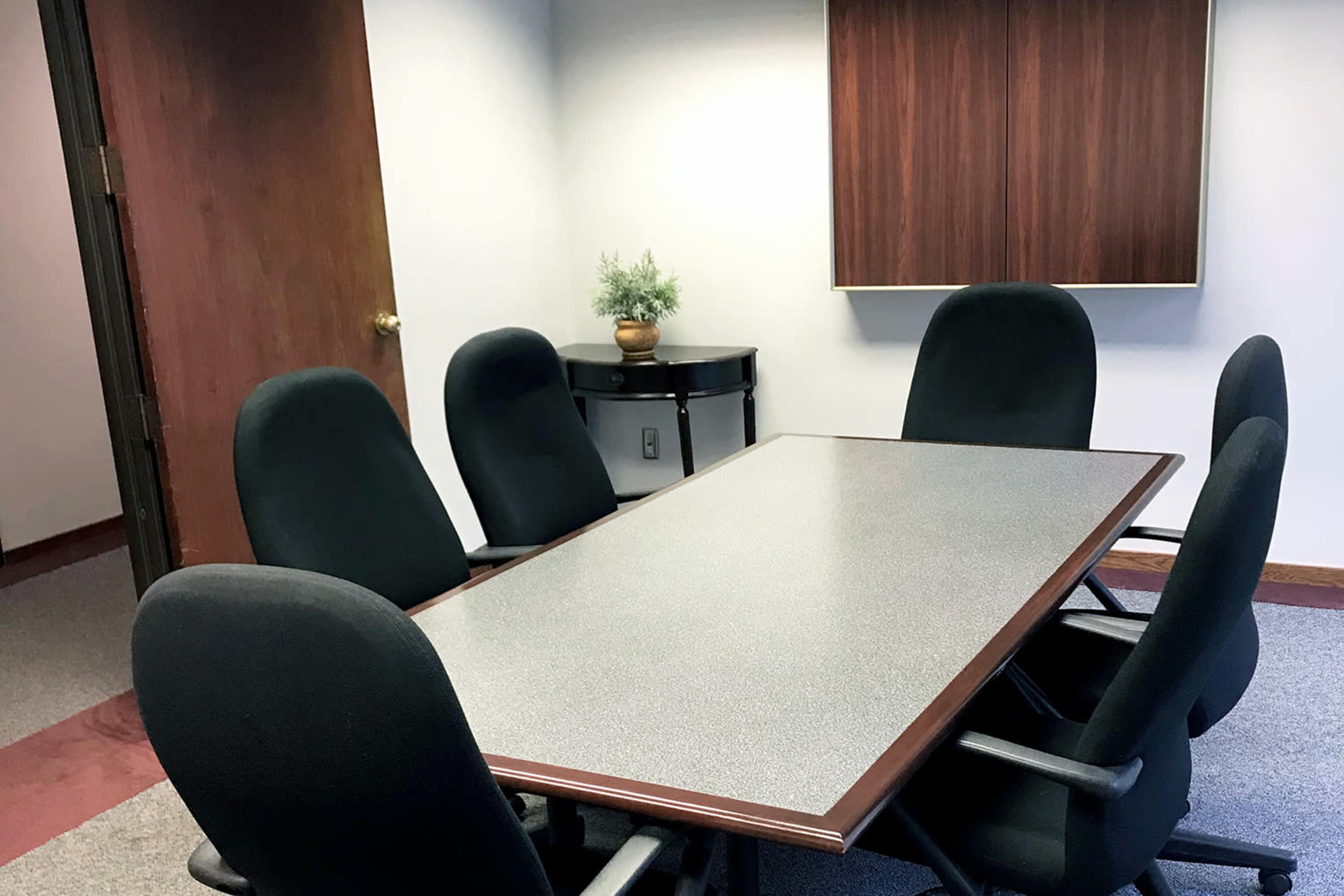 Private Meeting Room w/ TV & Large Window - Southfield Image in , Southfield, MI