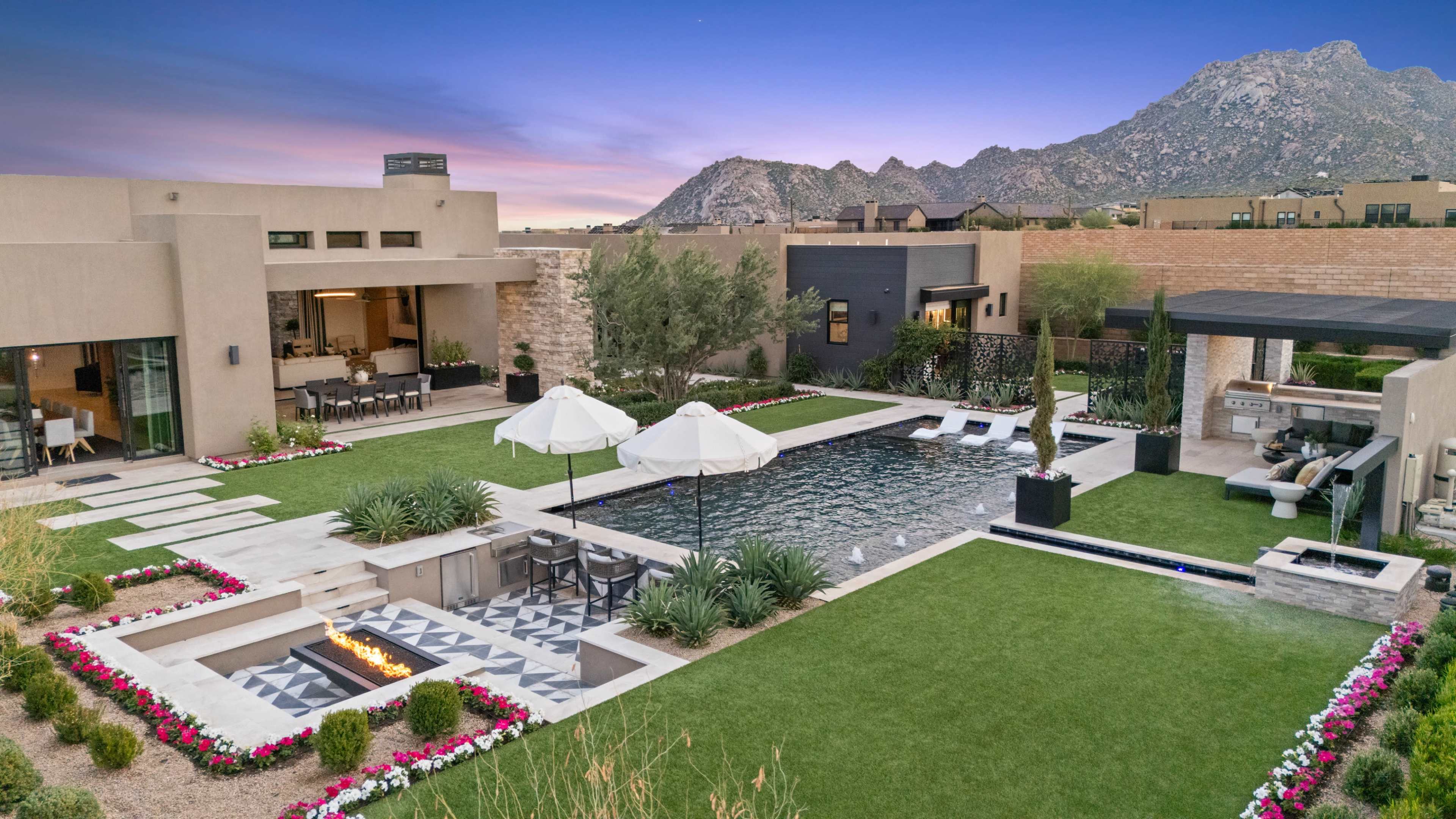 Stunning North Scottsdale Model Home with Expansive Indoor–Outdoor Living Image in Goldie Brown Pinnacle Peak Ranch, Scottsdale, AZ