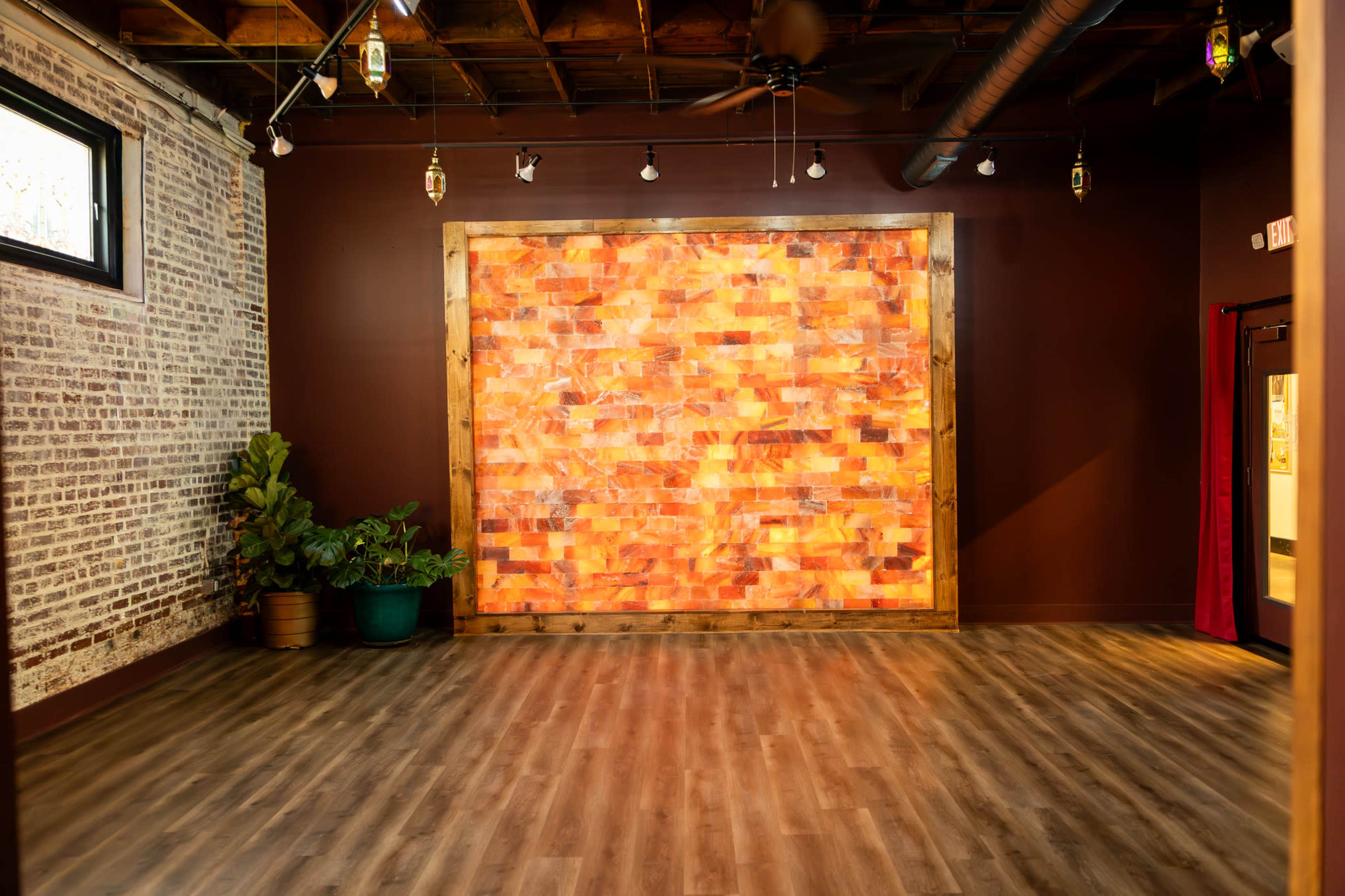 Tranquil Event Space with Himalayan Salt Wall Image in Winston-Salem, Winston-Salem, NC