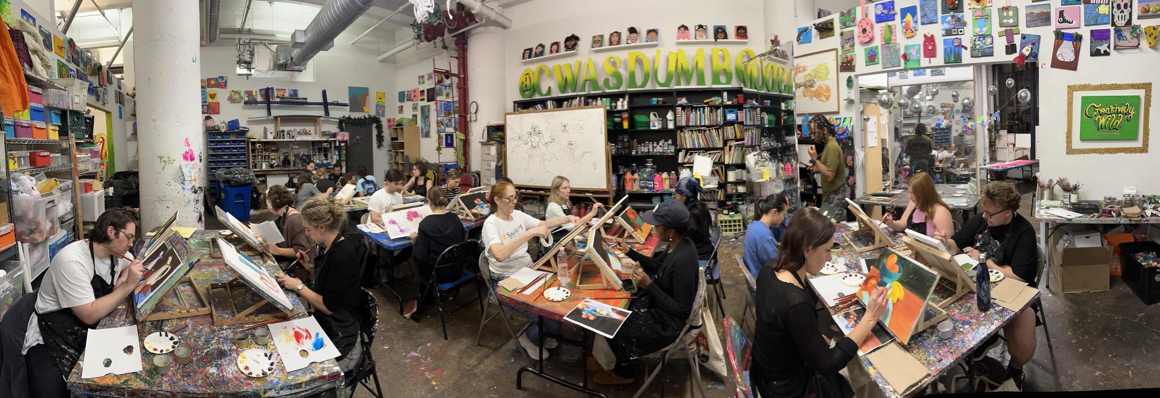 Colorful (and Huge) Art Studio in Dumbo, Brooklyn Image in Dumbo, Brooklyn, NY