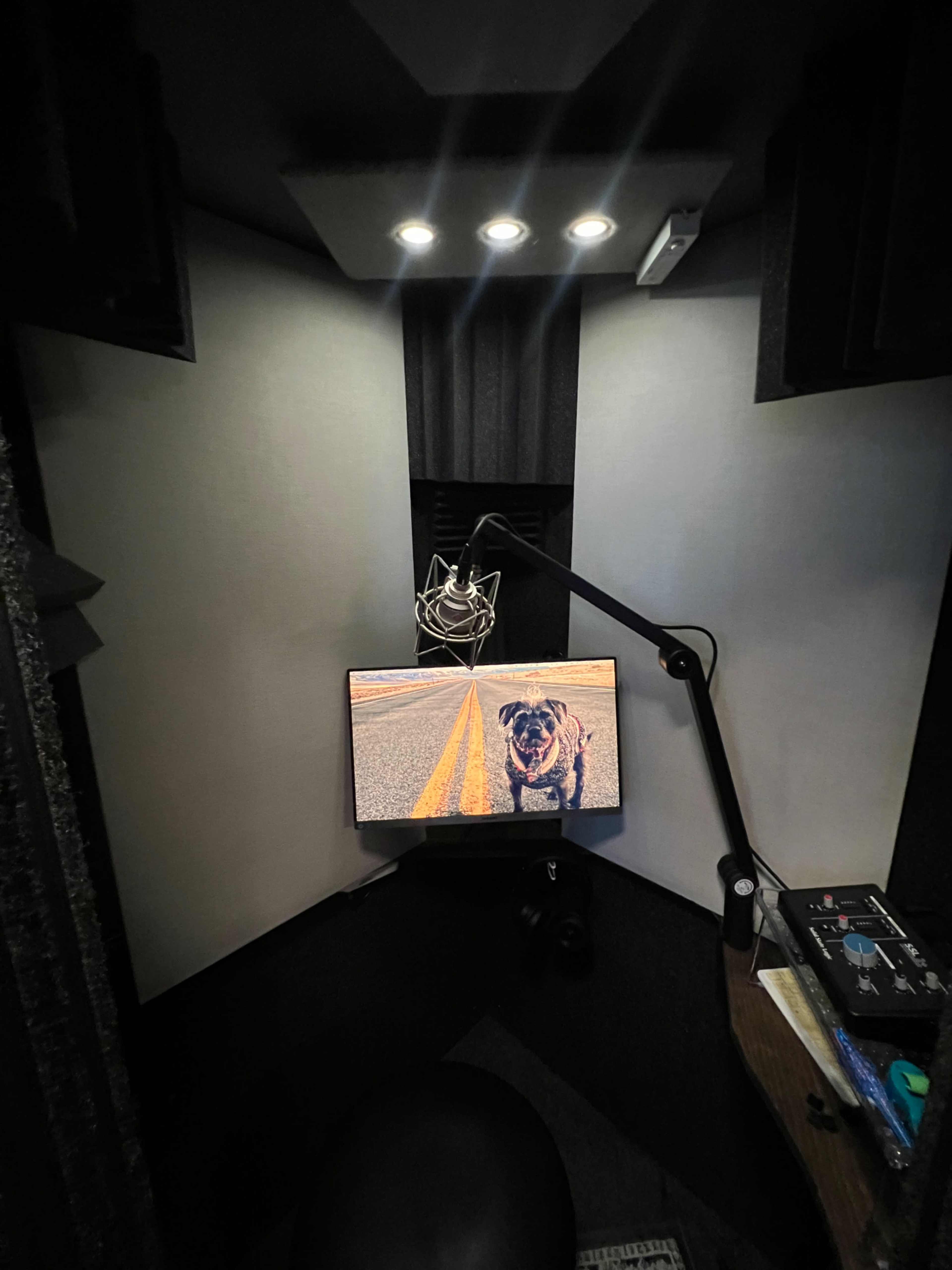 Professional Vocal Recording Booth – Ideal for Audiobooks, Podcasts, and Voiceovers Image in San Rafael, San Rafael, CA