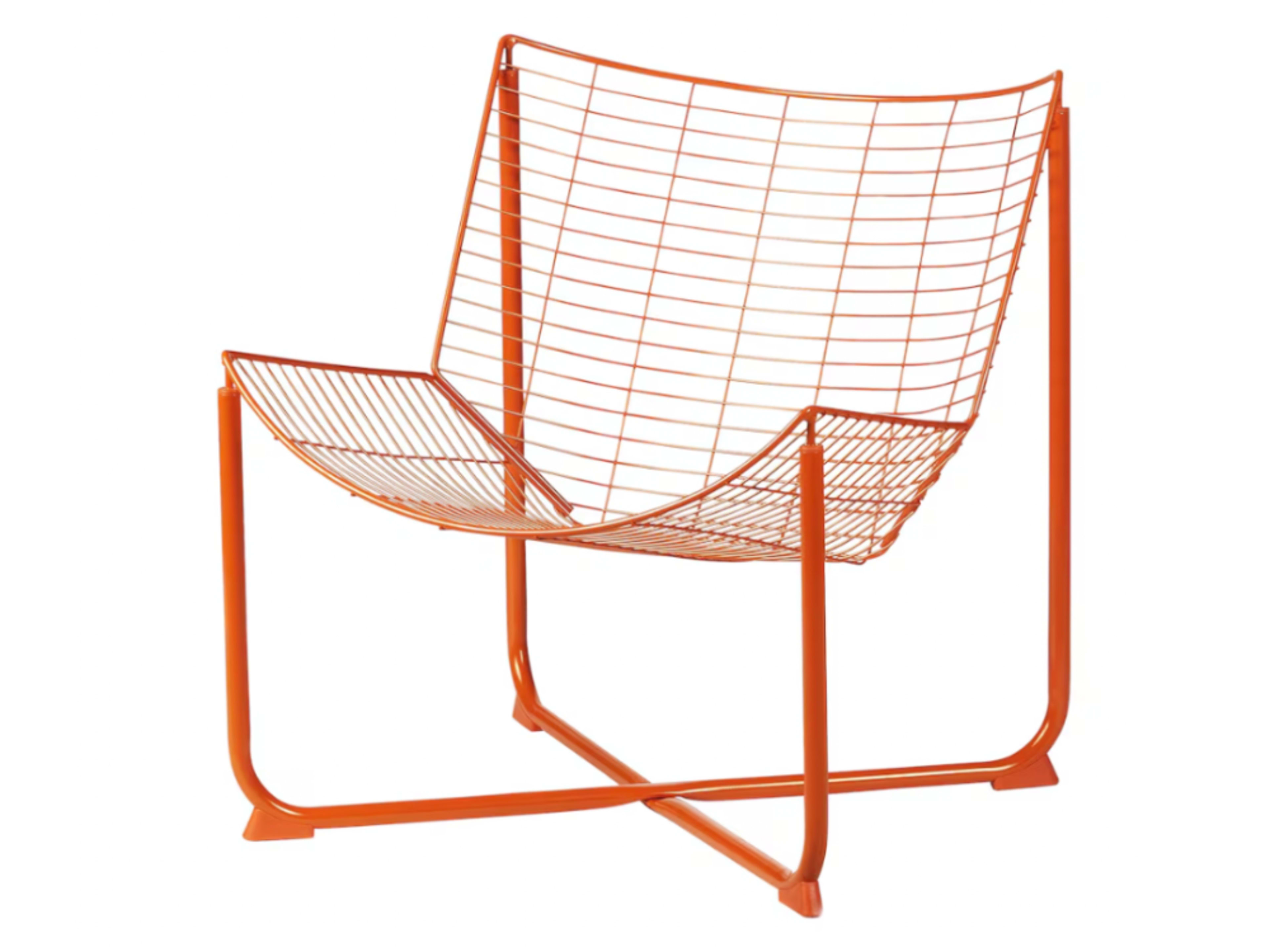 Orange Wire Chair