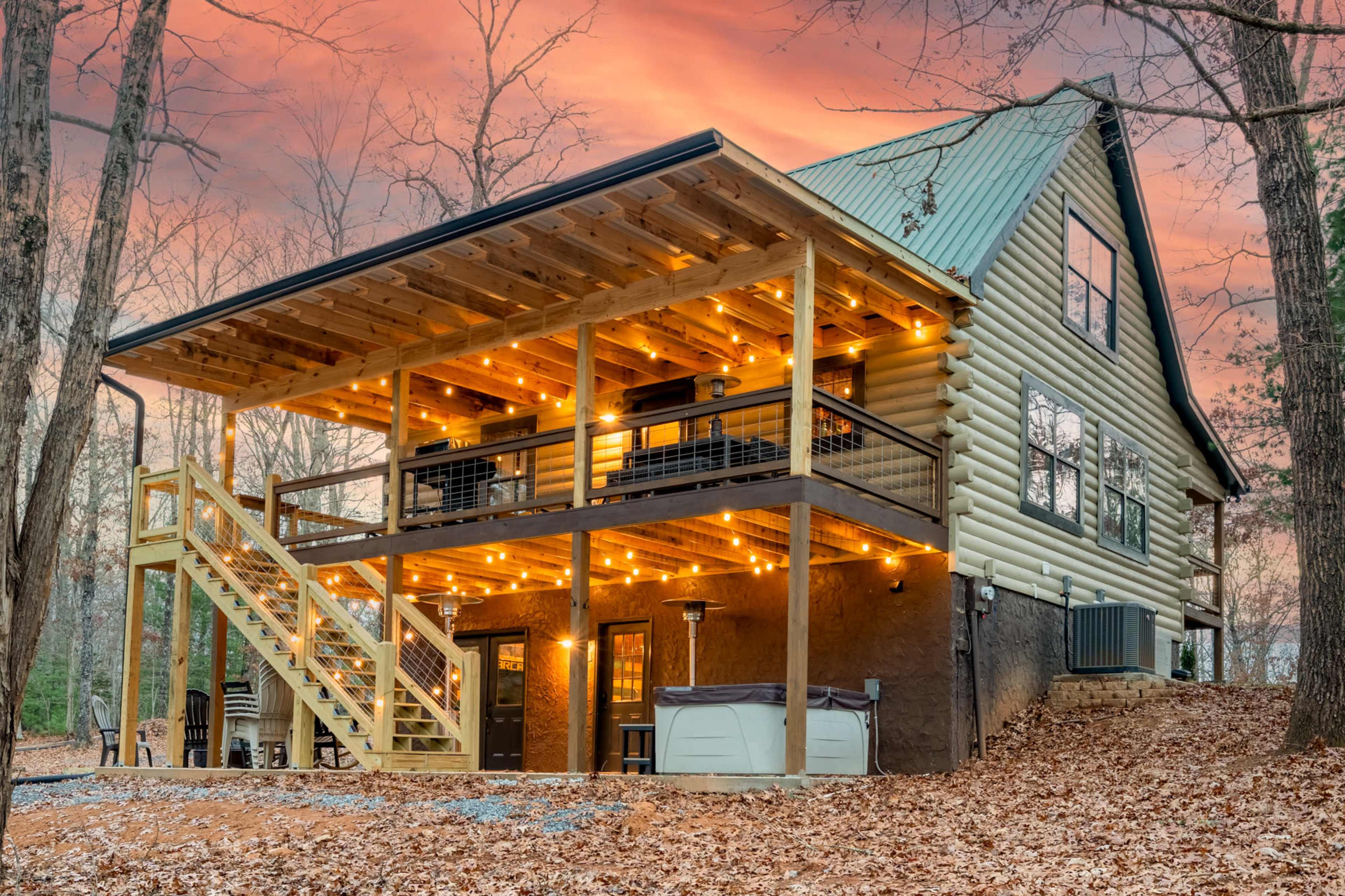 Wizard Cabin In The Mountains With Speakeasy Image in , Mineral Bluff, GA