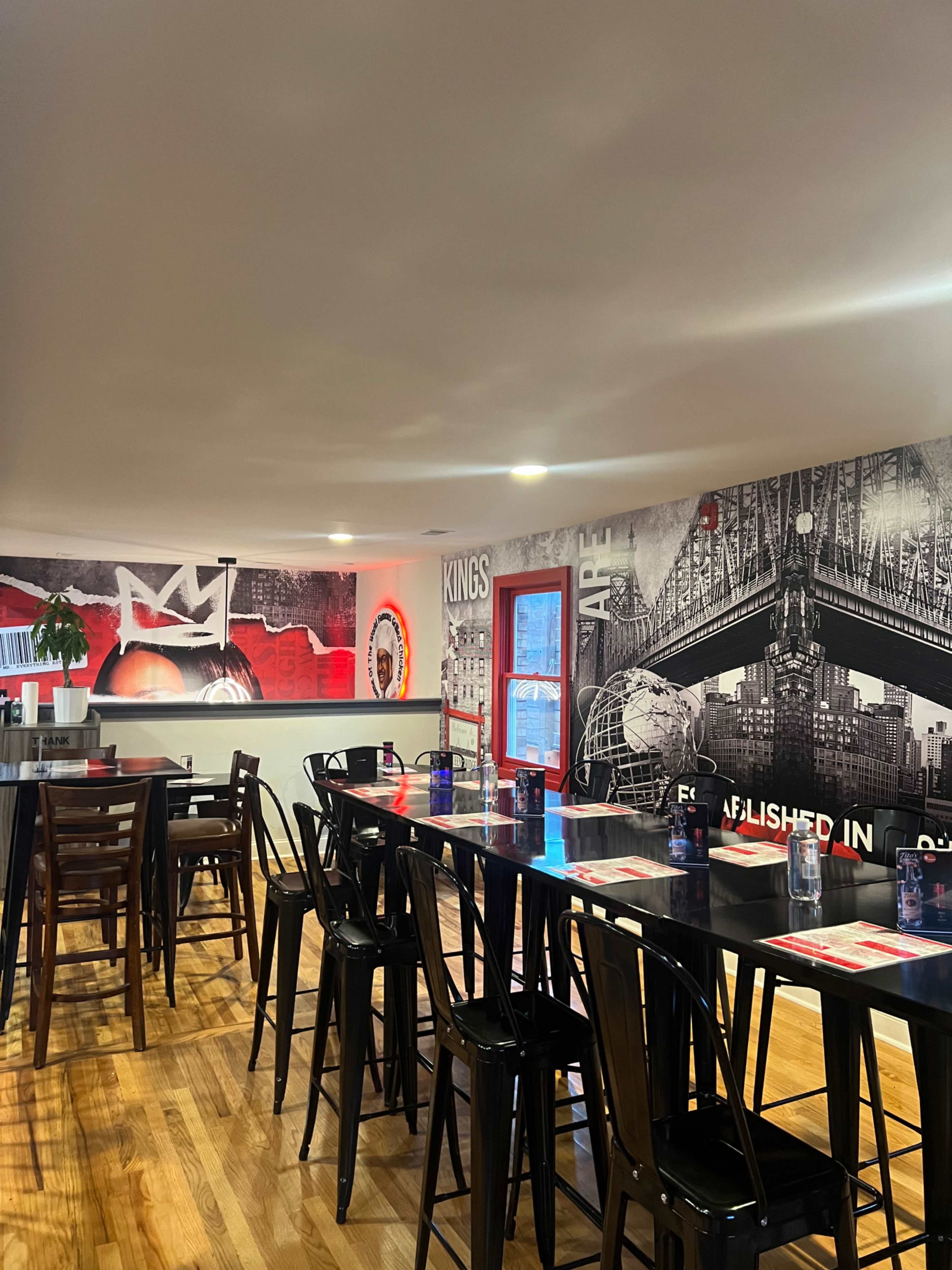 Modern Restaurant  in downtown Atlanta . Image in Atlanta University Center, Atlanta, GA