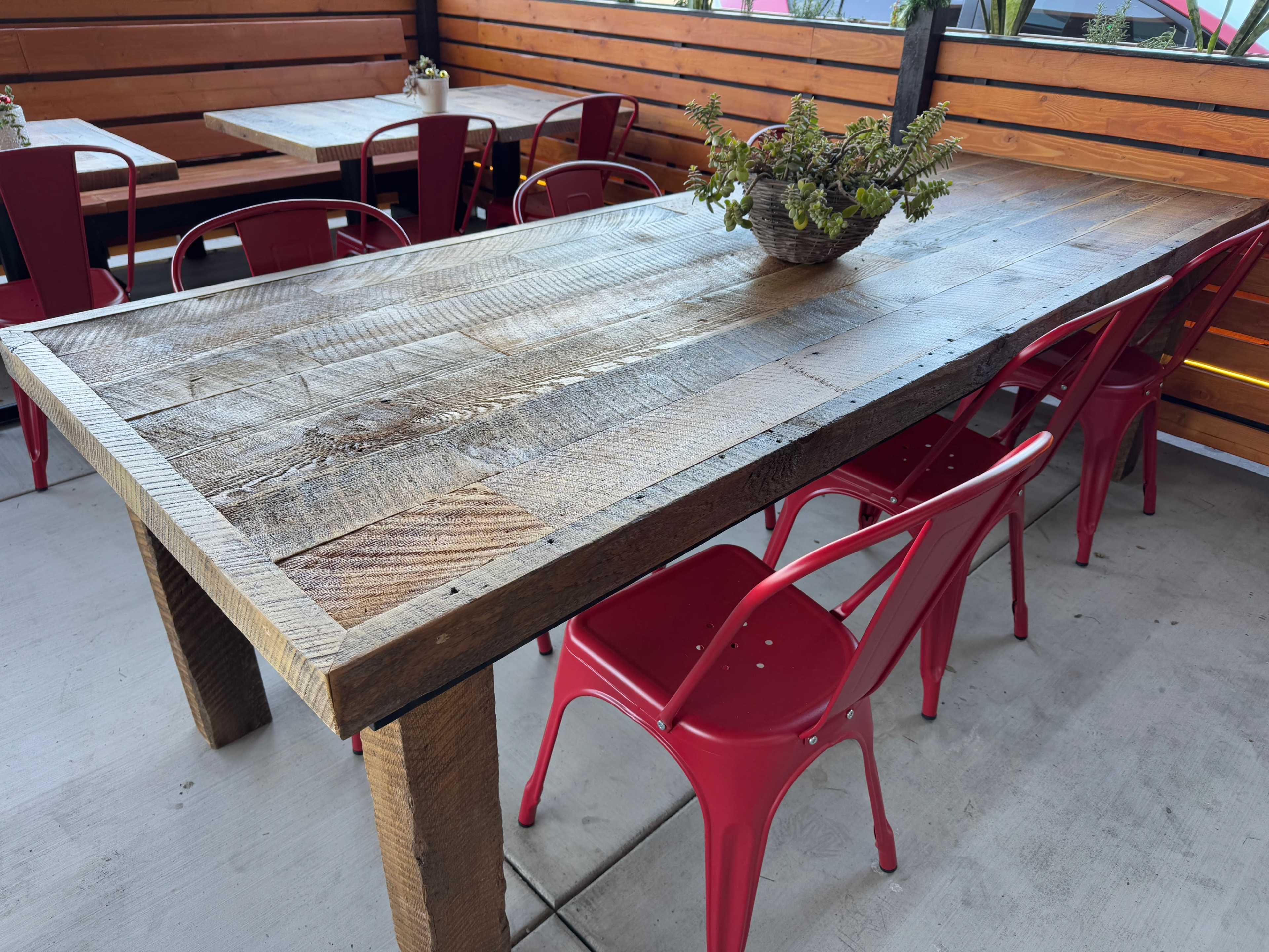 Industrial-Inspired Patio Image in Mesa Verde, Costa Mesa, CA