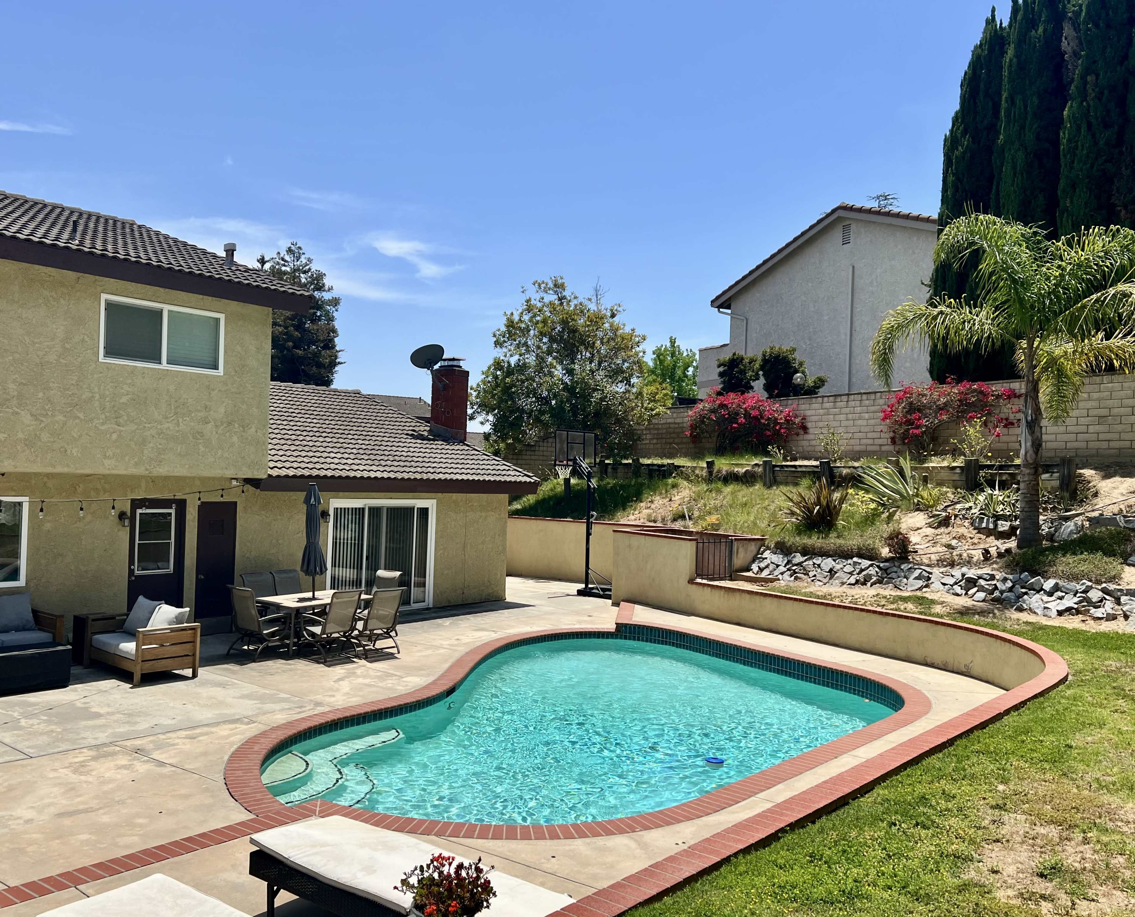 Lush Tranquil Yard With Pool and Views Image in Camarillo, Camarillo, CA