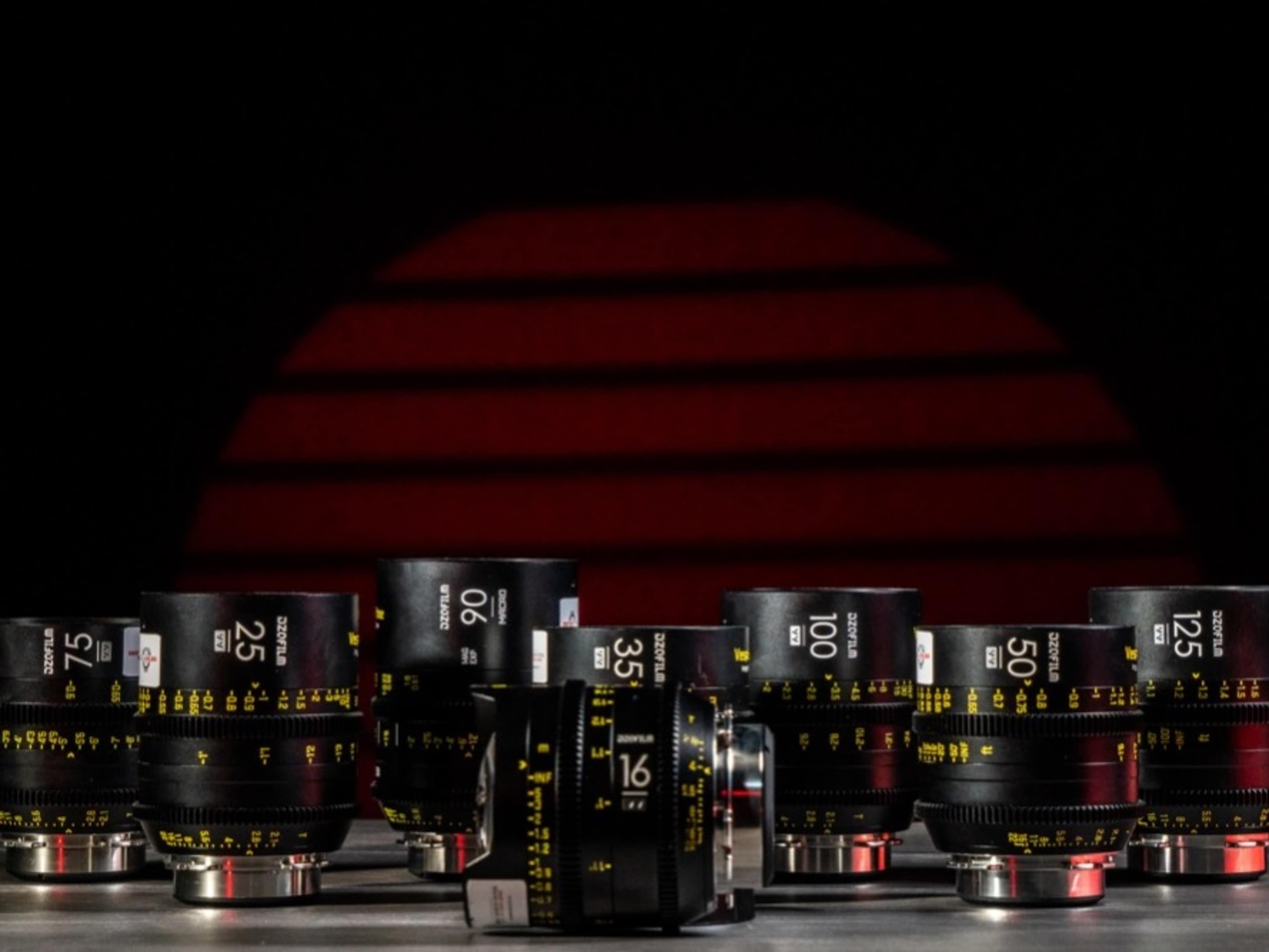 DZOFilm Prime Lenses (8 Lens Kit)