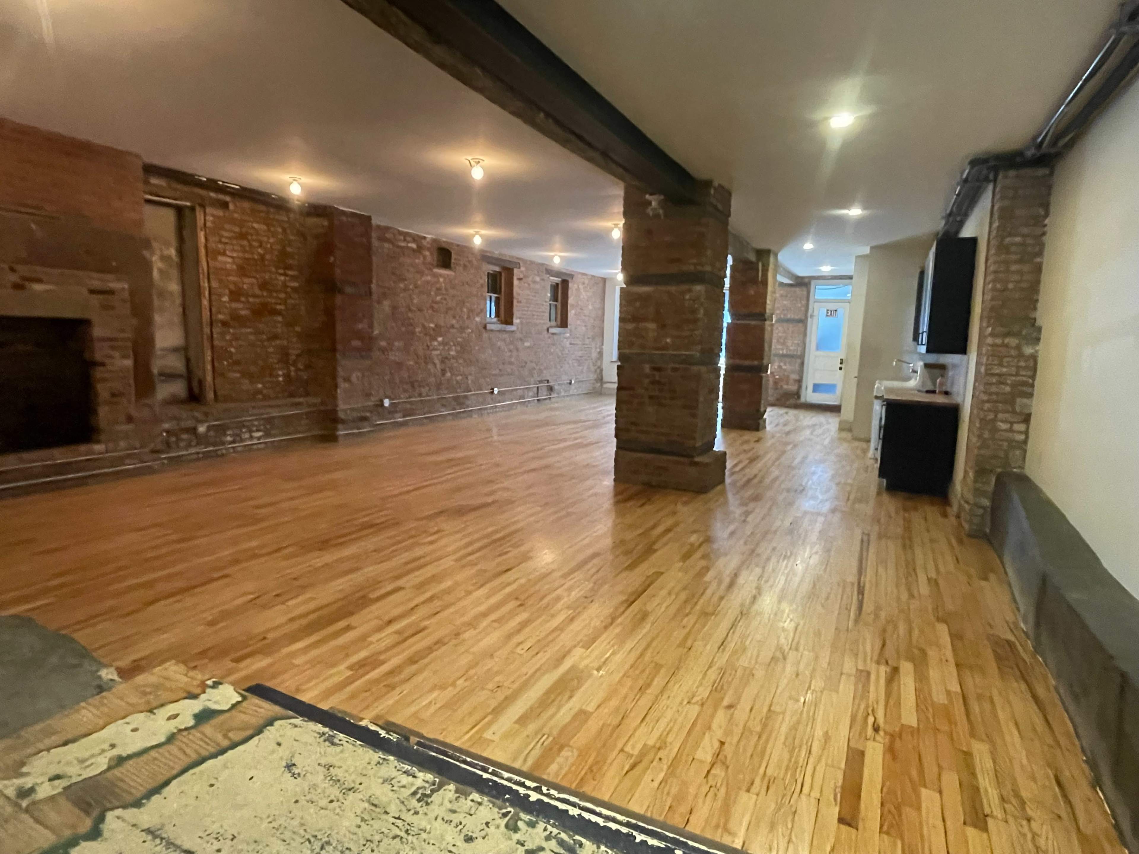Historic LES Brick loft space w/ Terrace across from F train and the park 1800 sq ft Image in Two Bridges, NEW YORK, NY