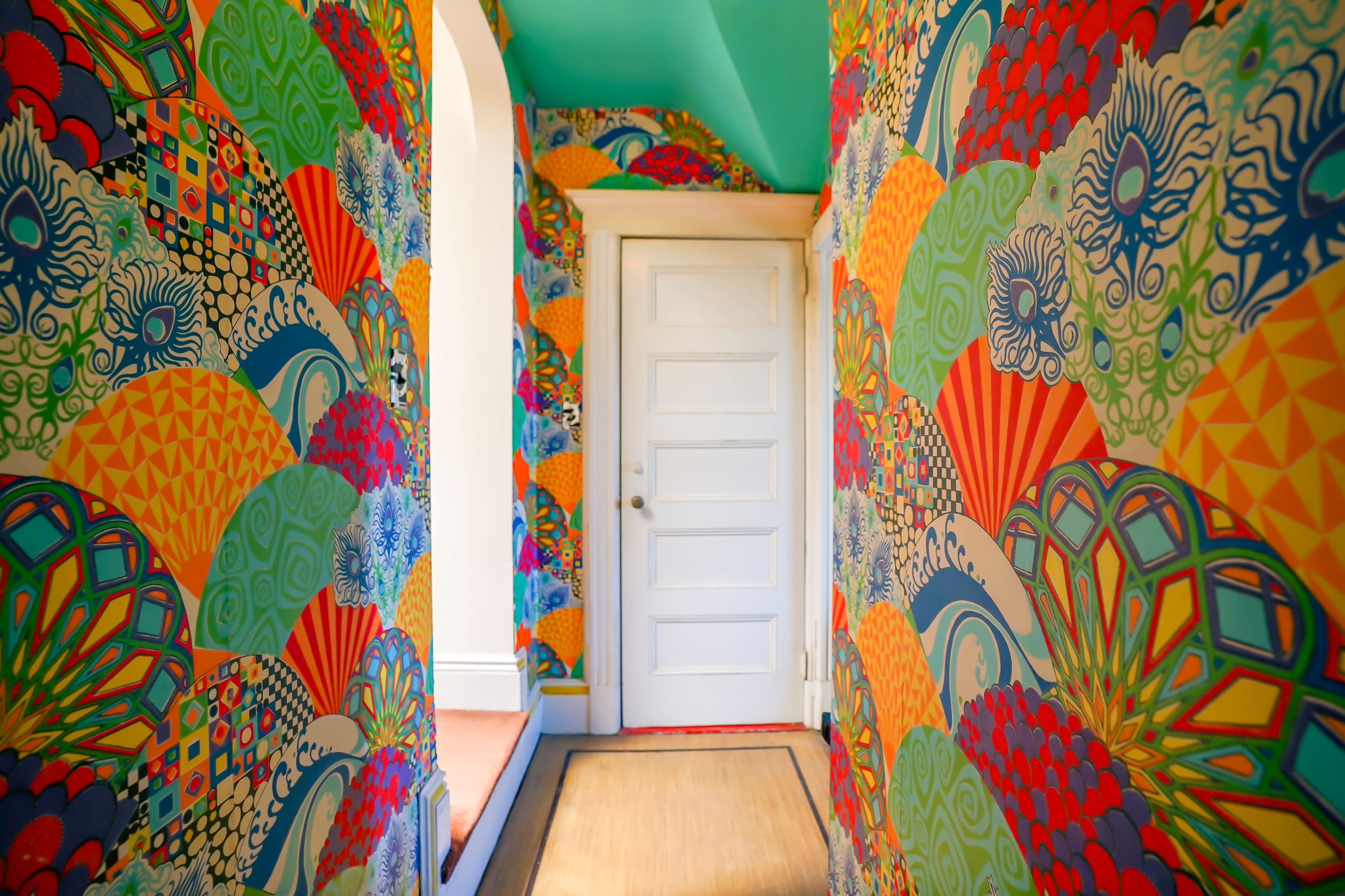 Vintage Wallpaper House w/ Natural Light, Antique Image in Belle Harbor, Belle Harbor, NY