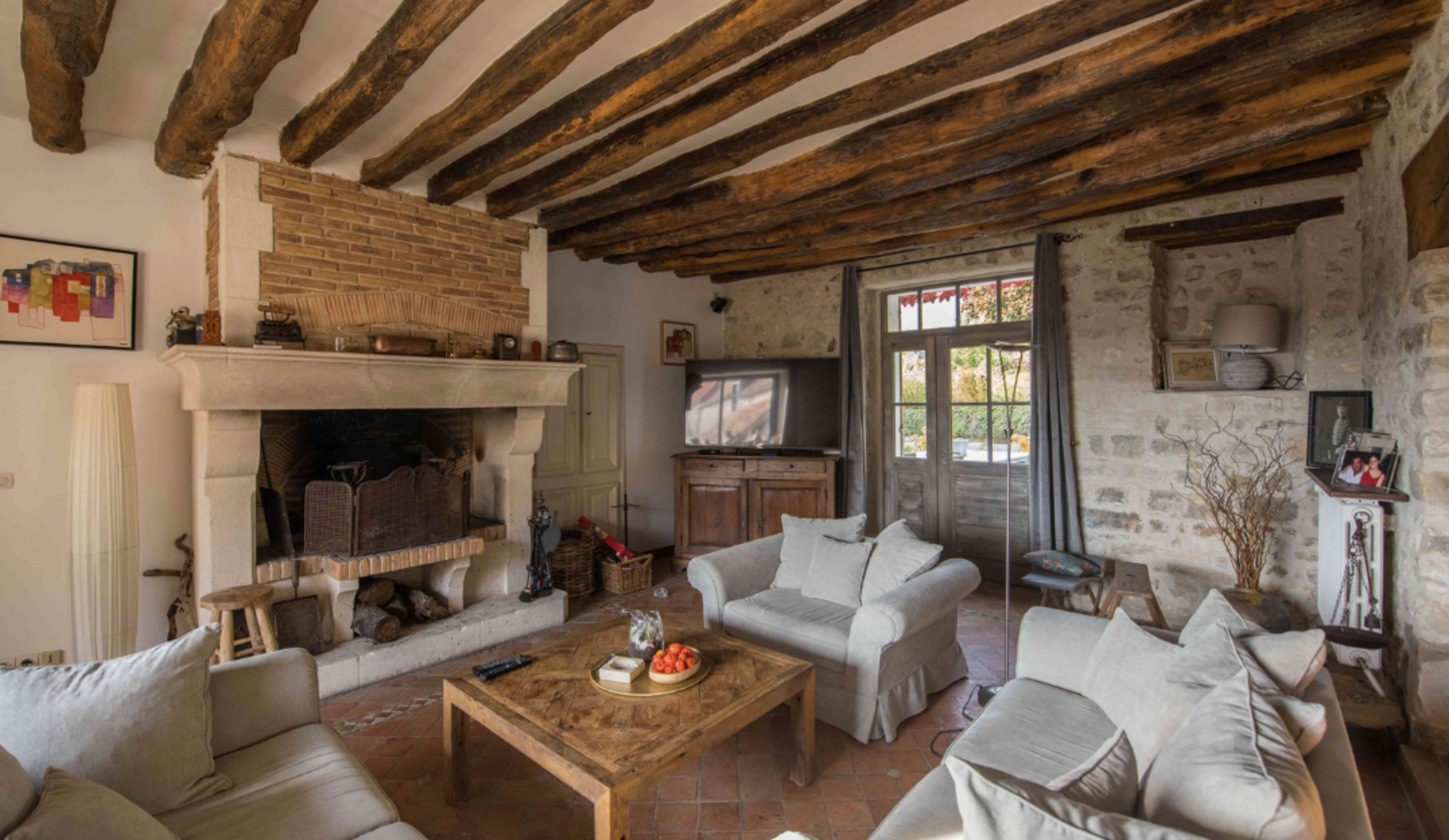 maison moderne avec nature en Essonne Image dans , Villeneuve sur auvers, 