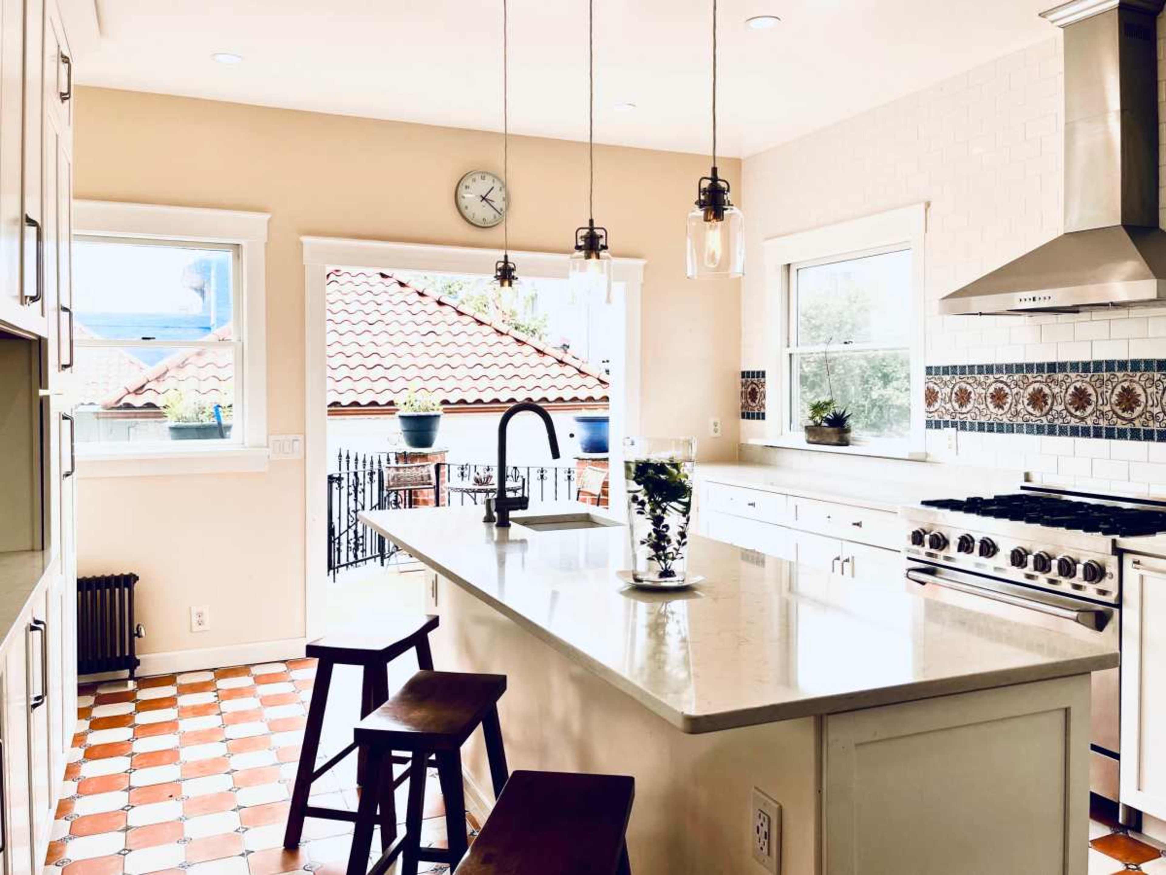 Historic 1924 Gem of a Nine-Bedroom Spanish Colonial House & Garden by the Ocean, Boardwalk & Downtown Image in Long Beach, Long Beach, NY