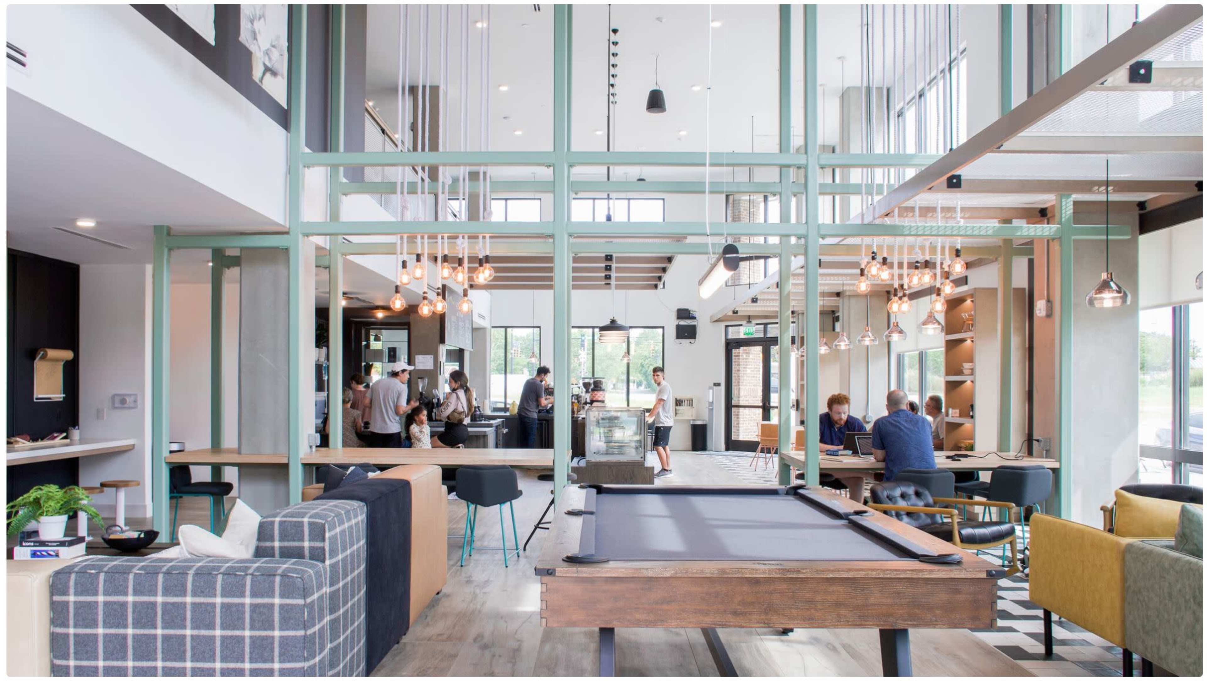 Airy & Modern Coffeehouse Image in York Road, charlotte, NC