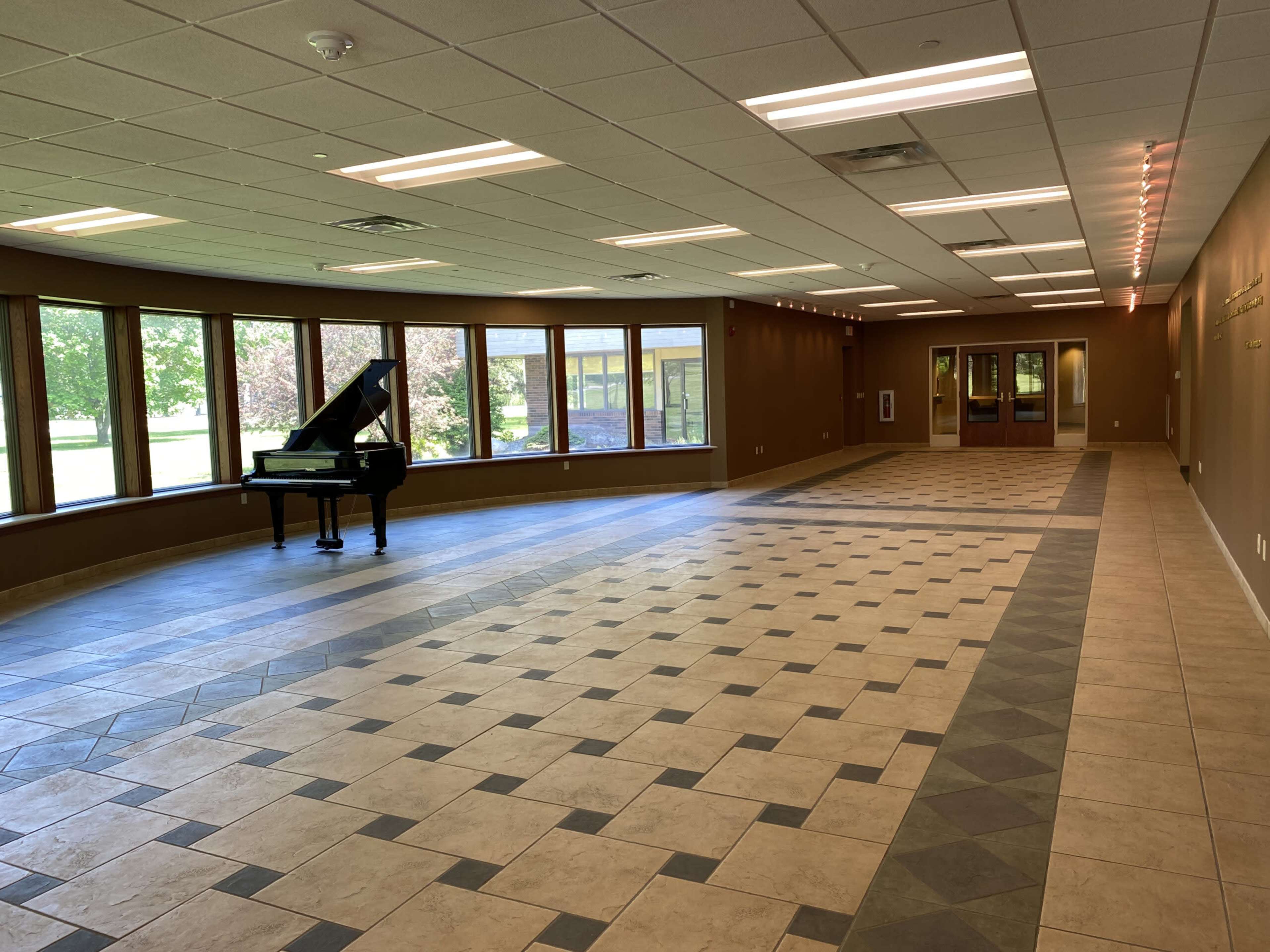 Flexible gallery space with modern ammendities (including caterer's kitchen) featuring local artists in a rural setting overlooking historic woods and farmland. Image in Macon Township, Clinton, MI