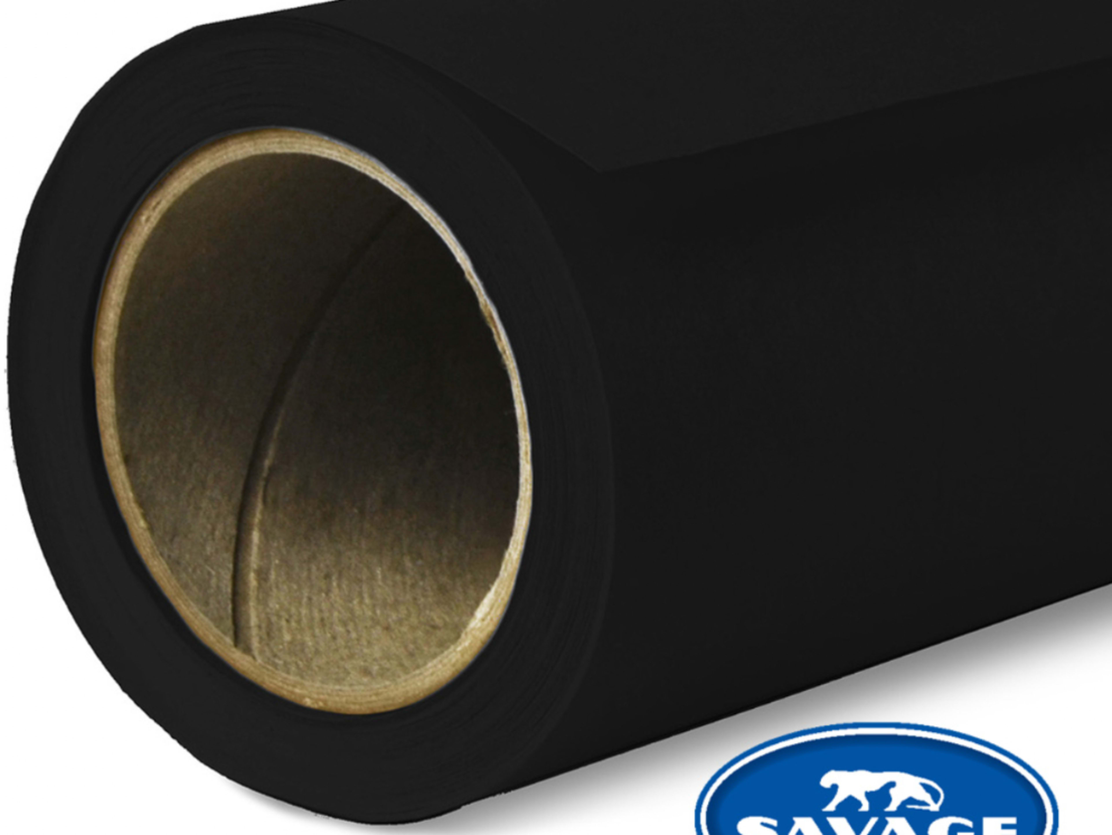 12ft Black Seamless Paper Backdrop