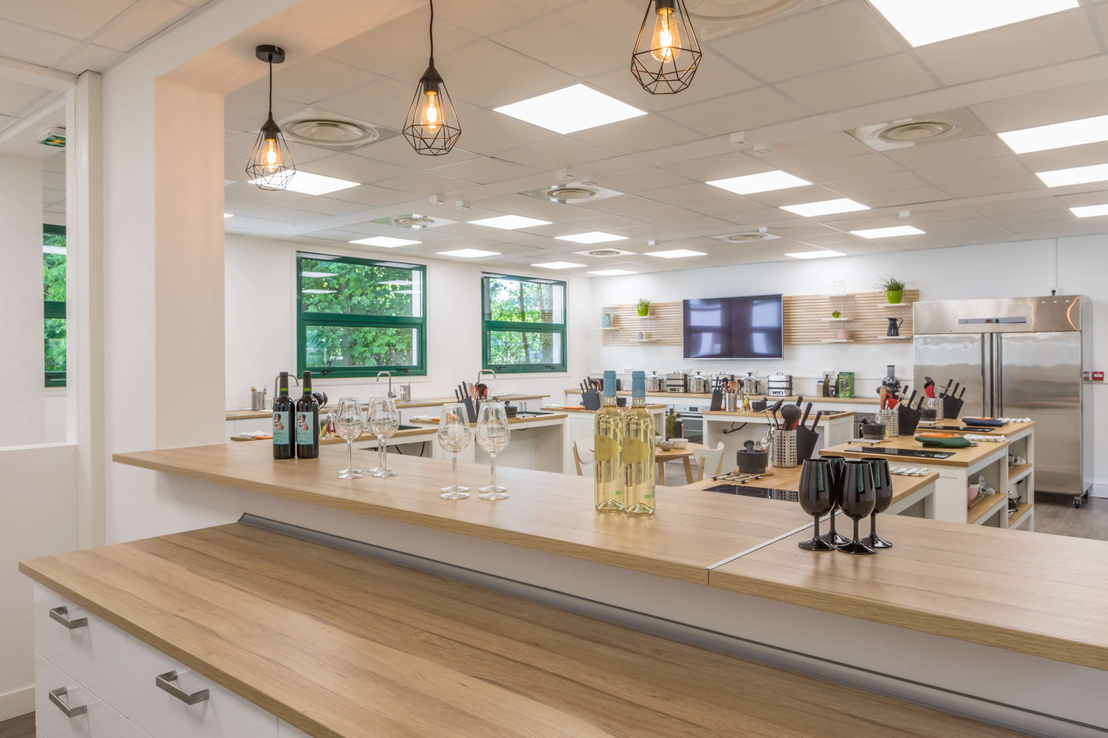 Cuisine en pleine nature Image in La Muette, Paris