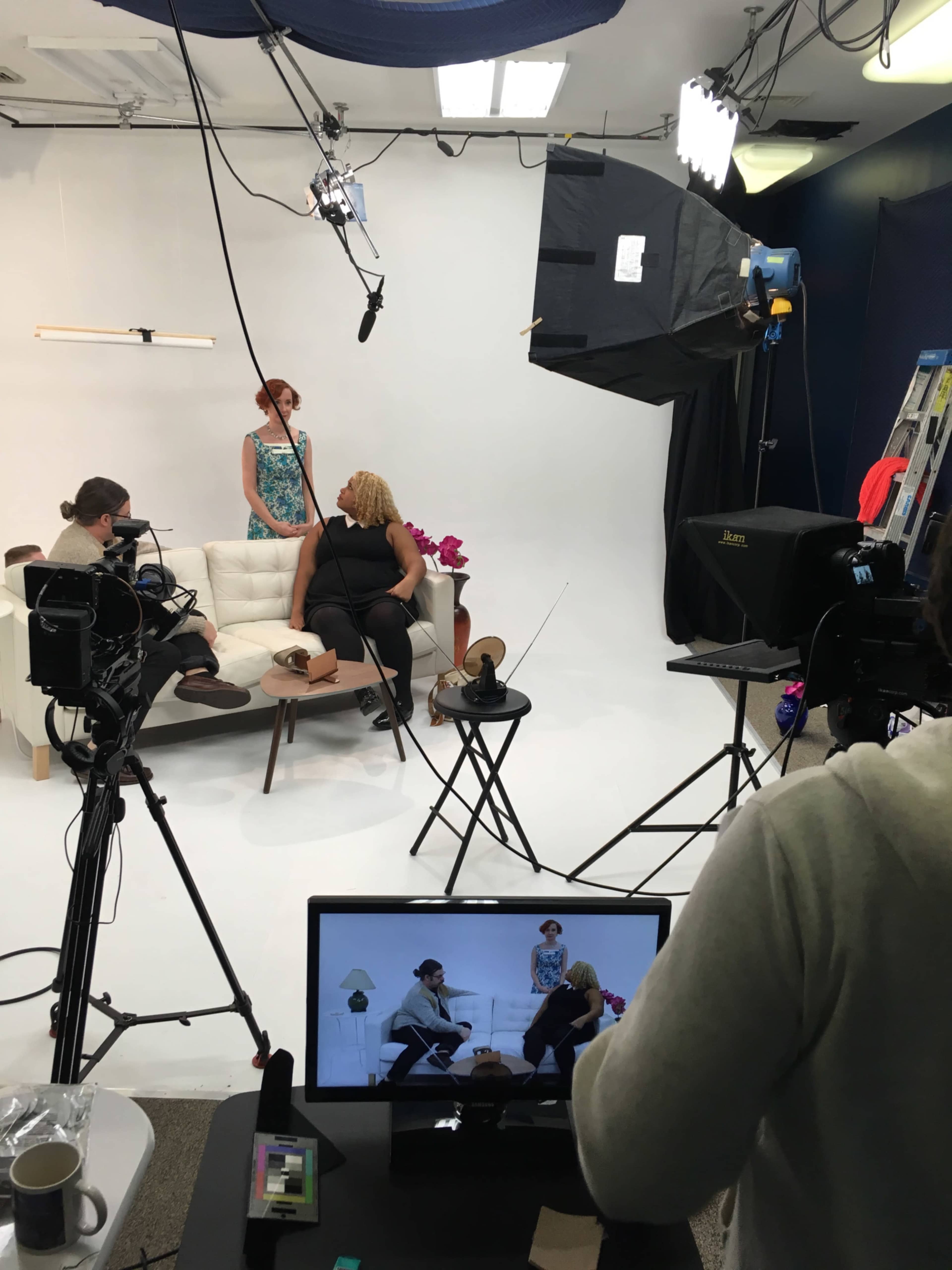 15’x15’ White Cyc Wall Photo/video studio space Image in Middletown Township, Langhorne, PA