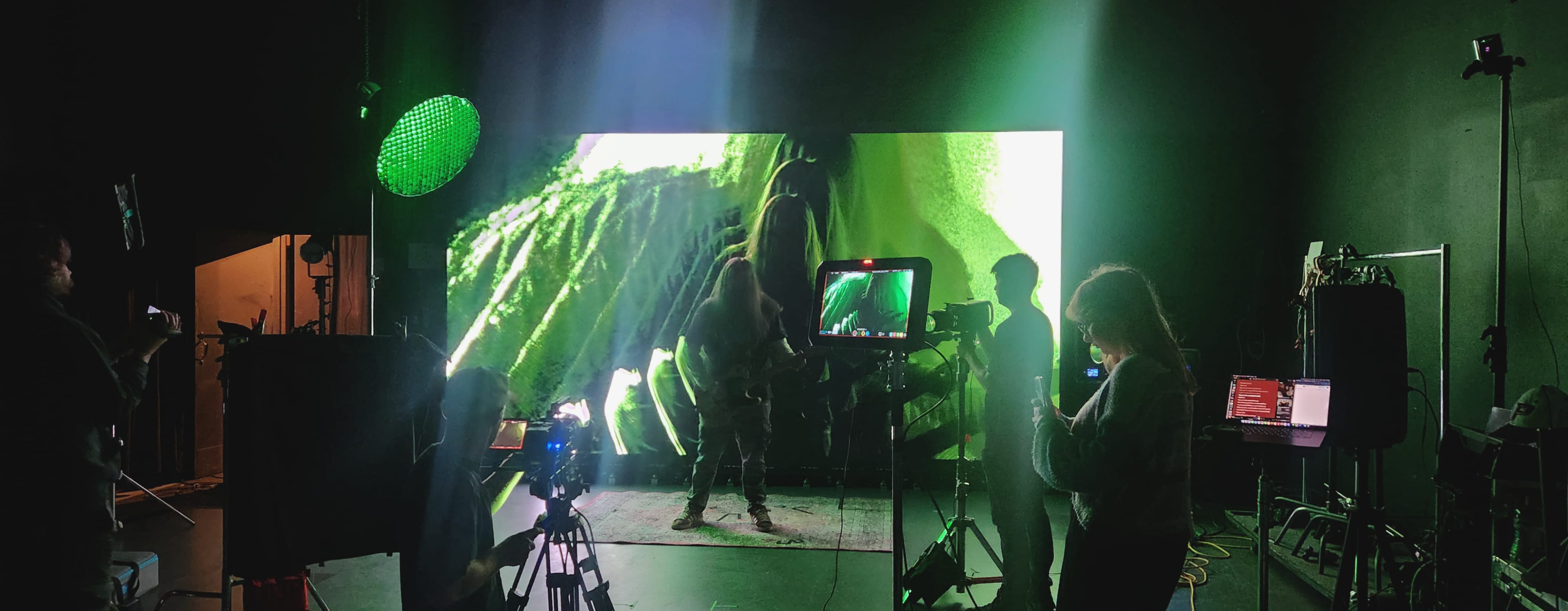 Modern Virtual Production Studio with LED Wall Near Downtown Indy Image in Riverside, Indianapolis, IN