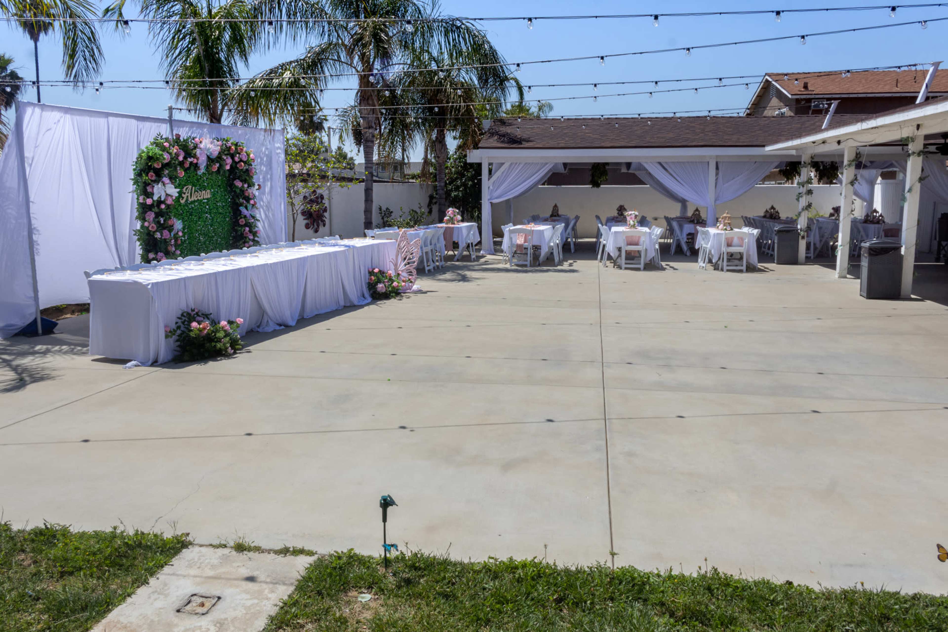 Elegant and Spacious Backyard Venue Image in Rialto, Rialto, CA