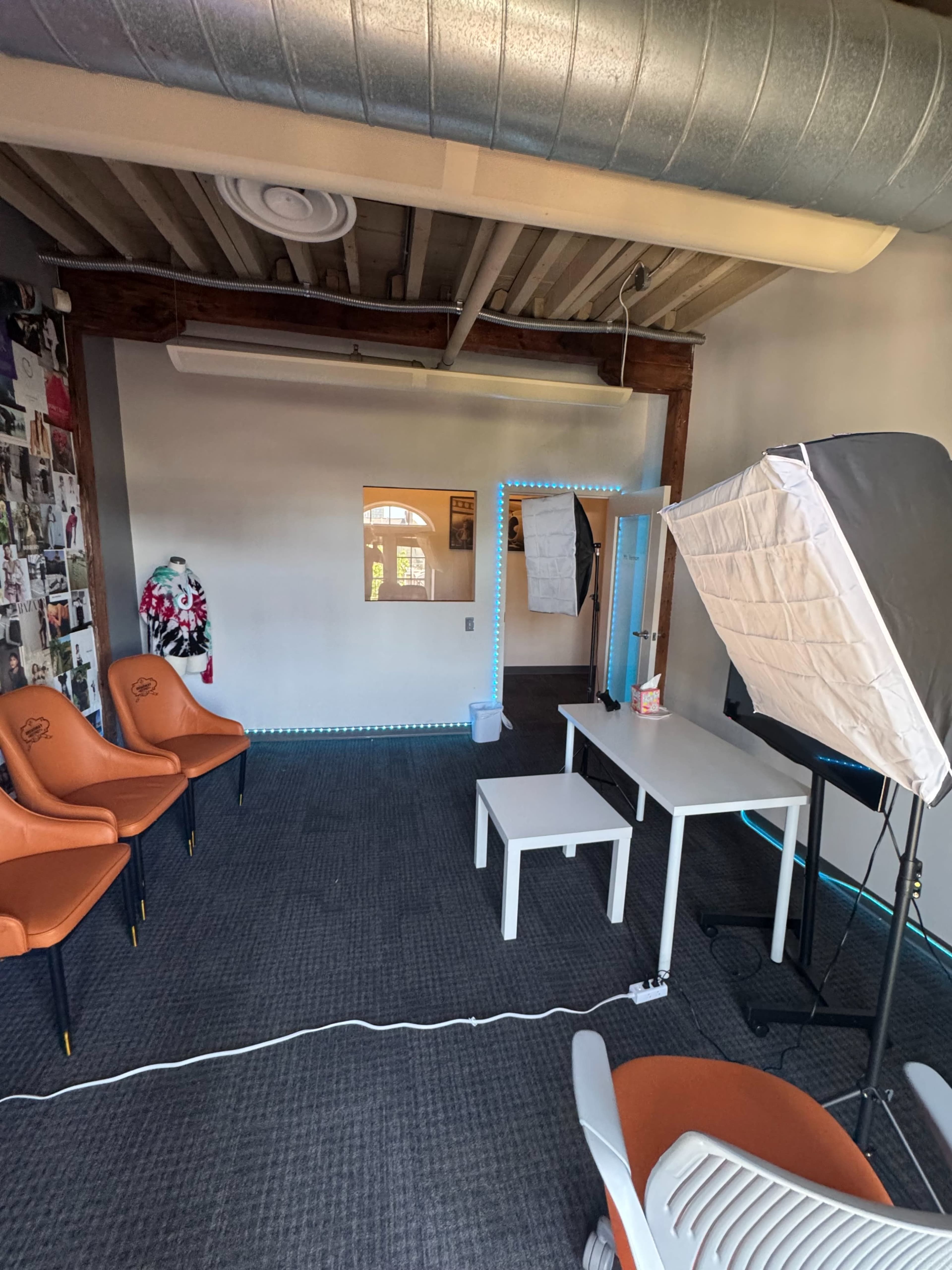 Versatile Creative Studio with Magazine Wall & Balcony Light Image in Fells Point, Baltimore, MD