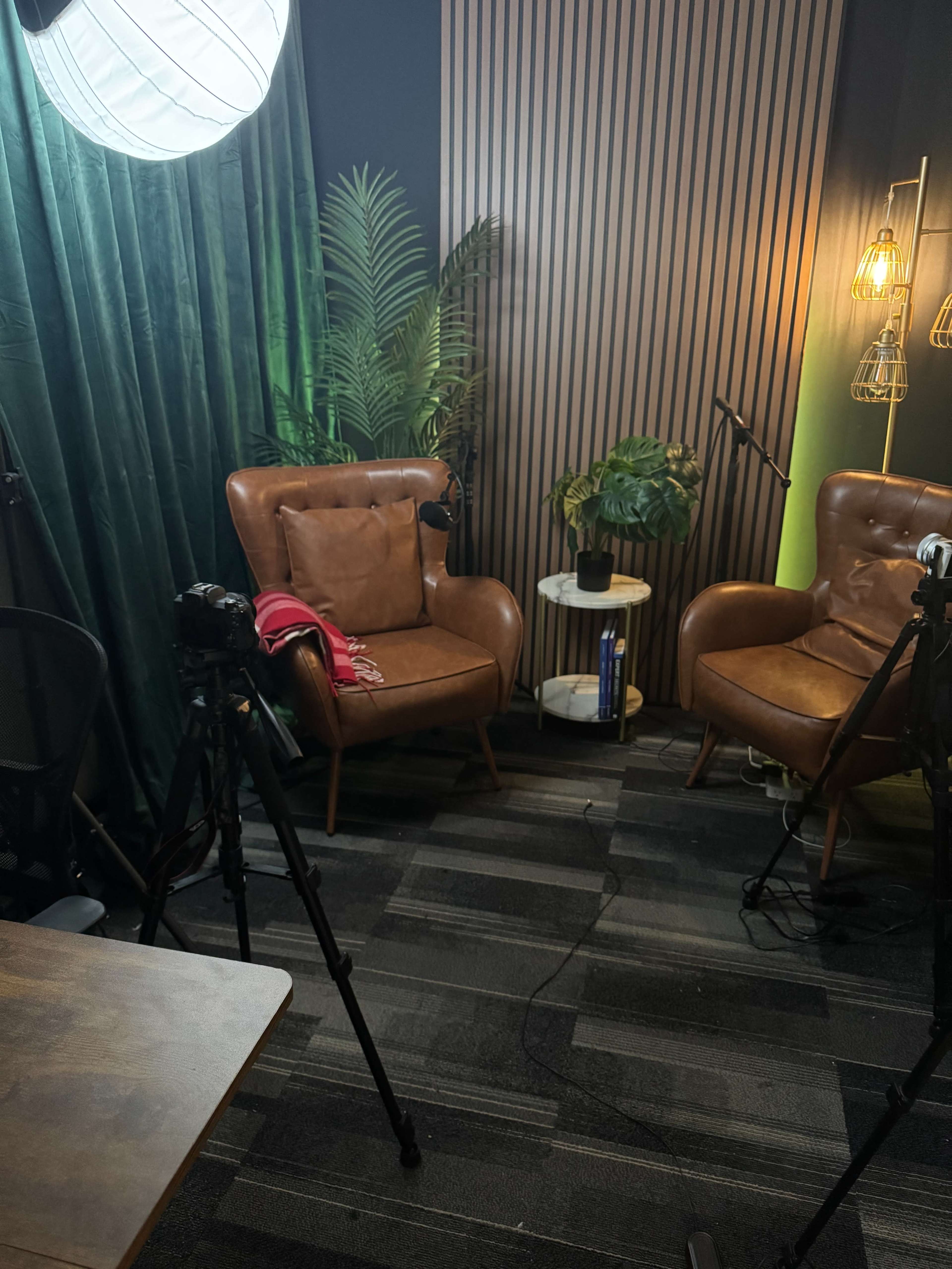 Modern Podcast Studio Image in Mission Beach, San Diego, CA