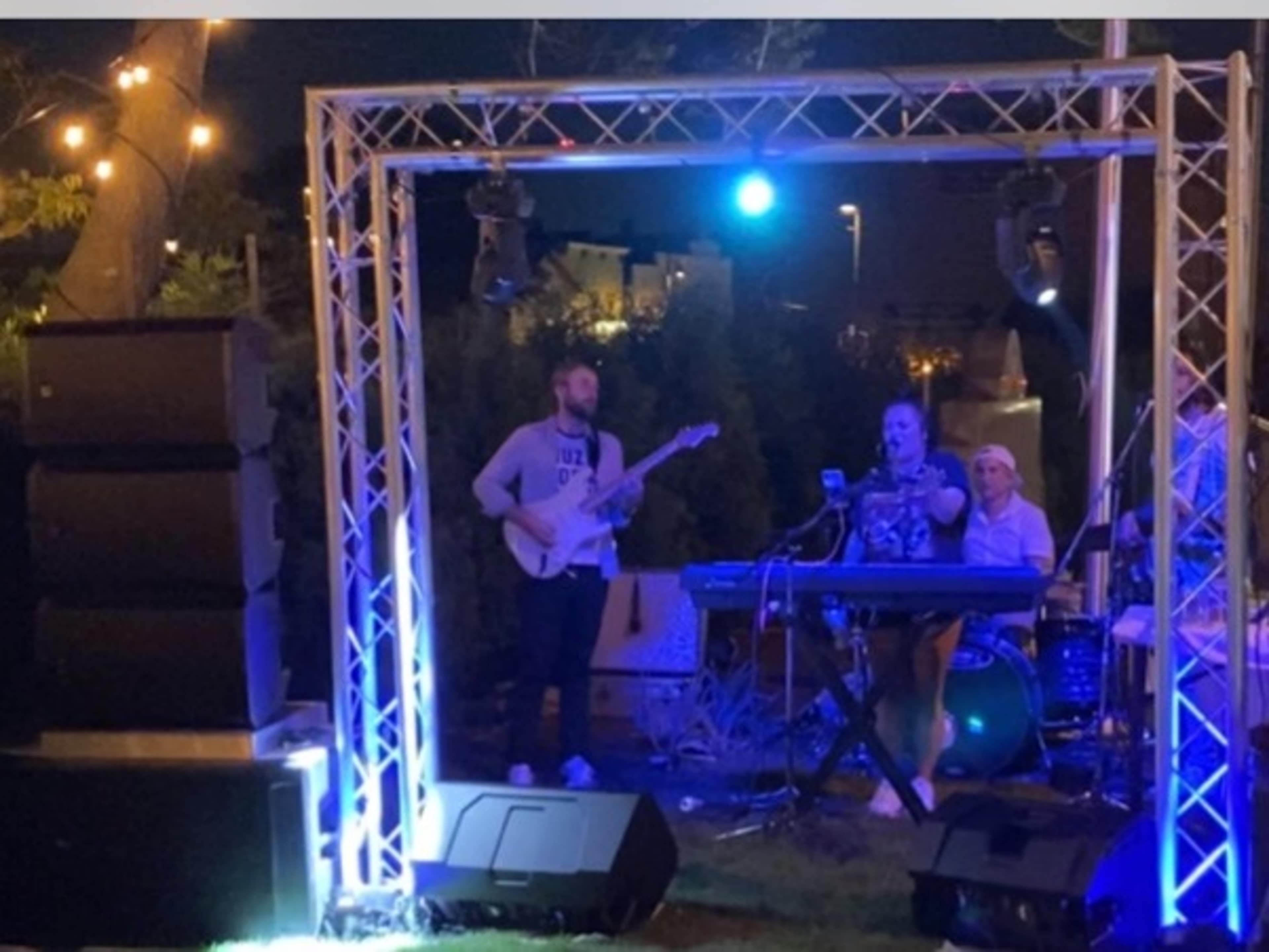 DJ or band setup 