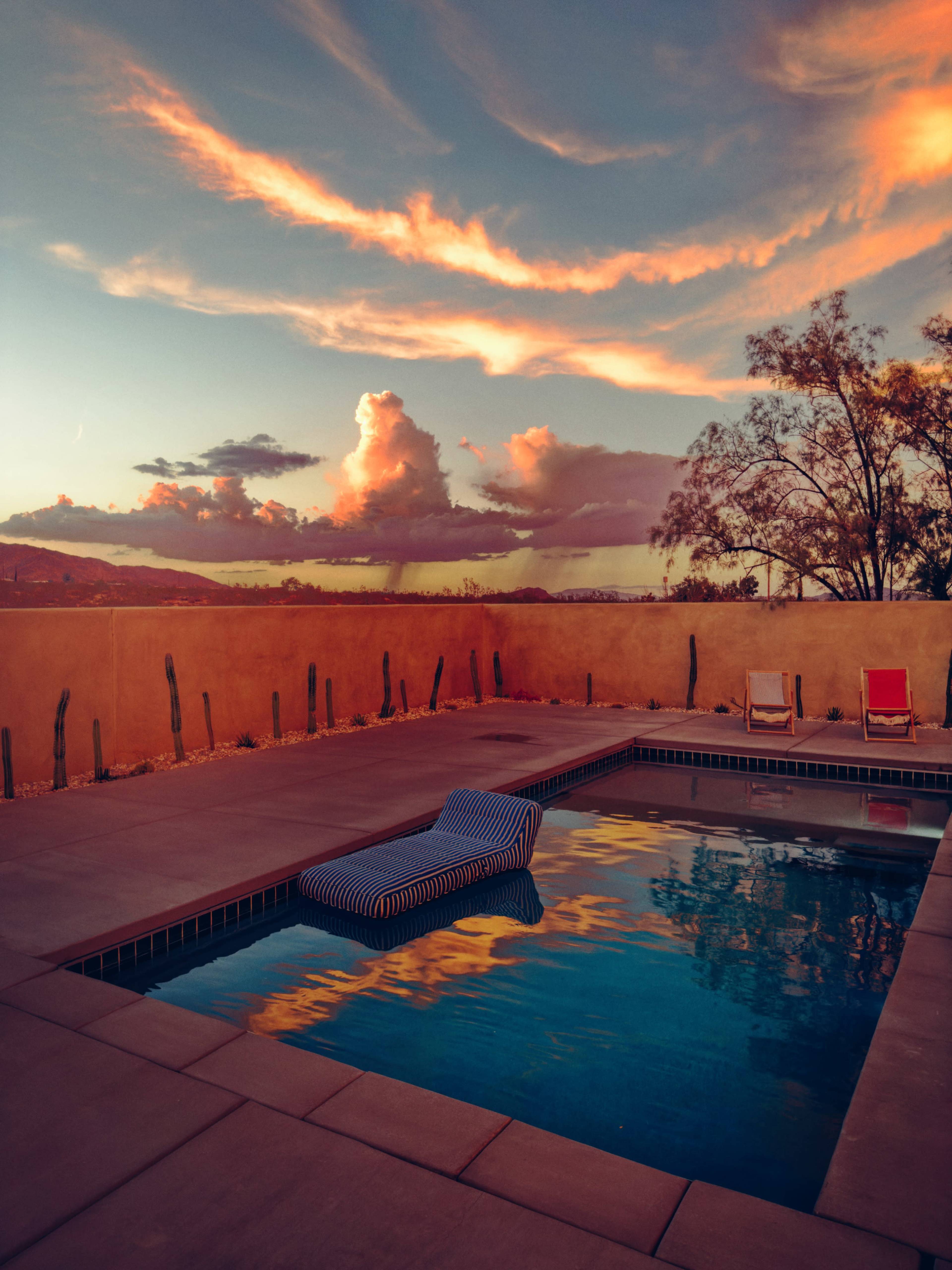 THE KITFOX HOUSE: Beautiful Joshua Tree desert house with unobstructed  mountain views and 5 acres of private desert. 4 beds, heated pool,  available for film and photo shoots., Yucca Valley, CA | Production |  Peerspace, image size:3840x5120