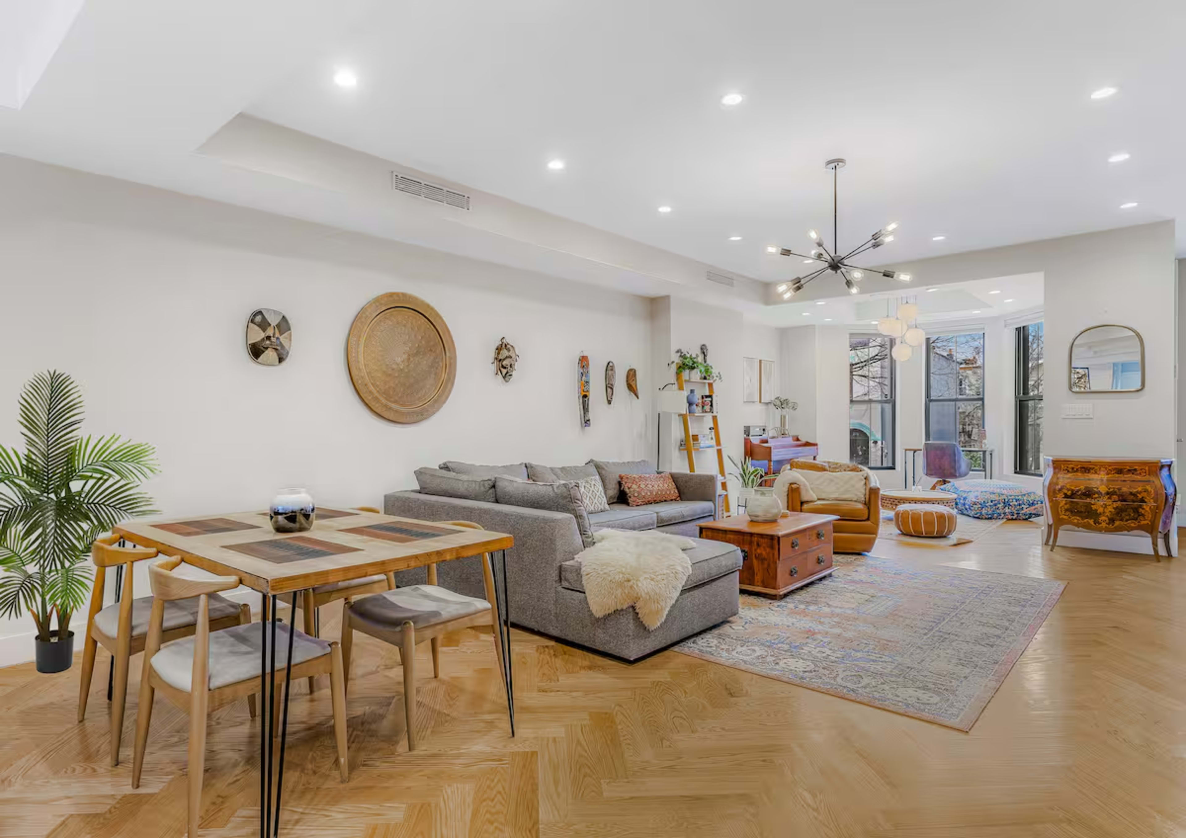 Modern & Trendy Spacious Brooklyn Townhouse Image in Bushwick, Brooklyn, NY