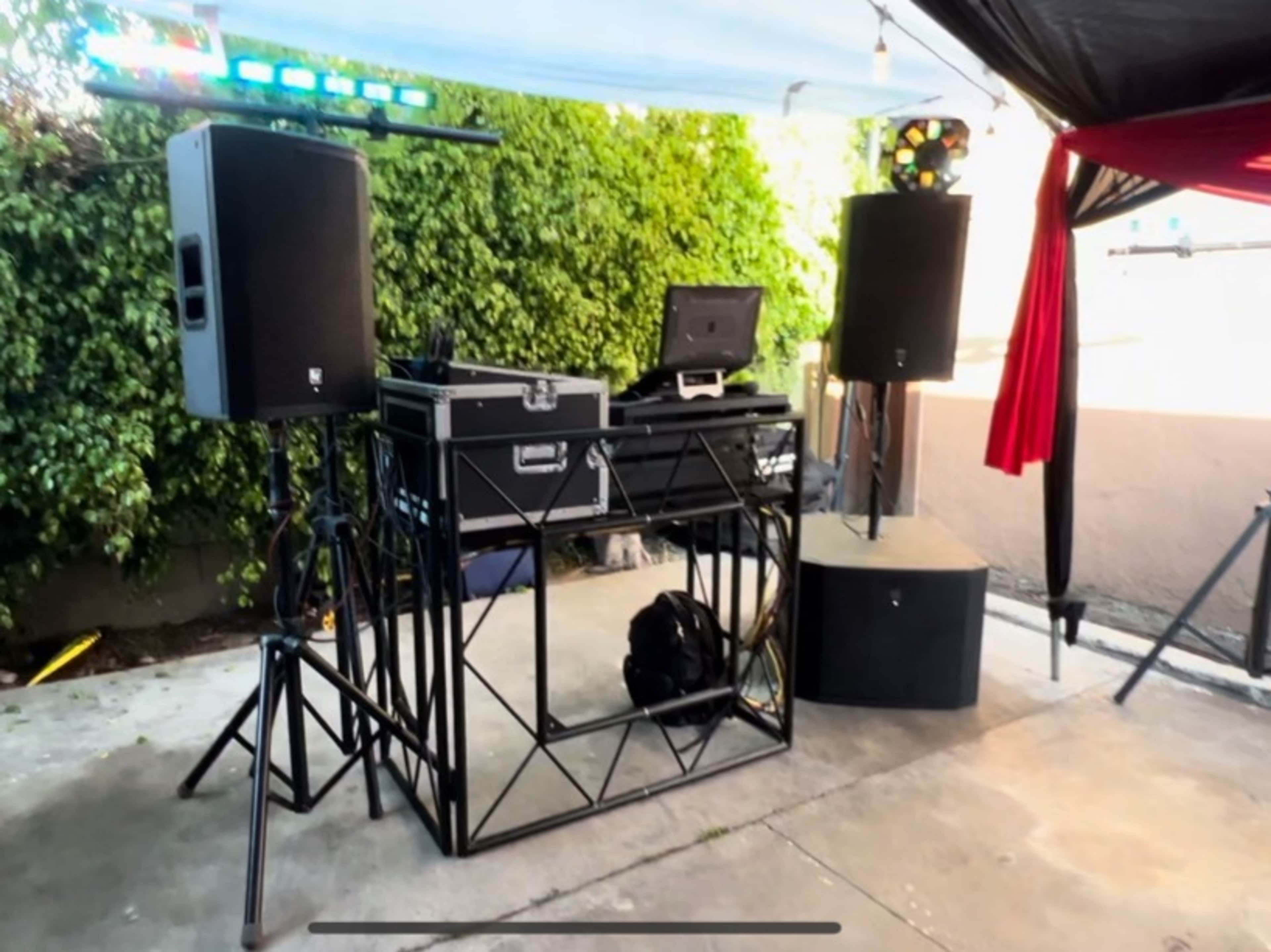 Sound System with Wireless Mic