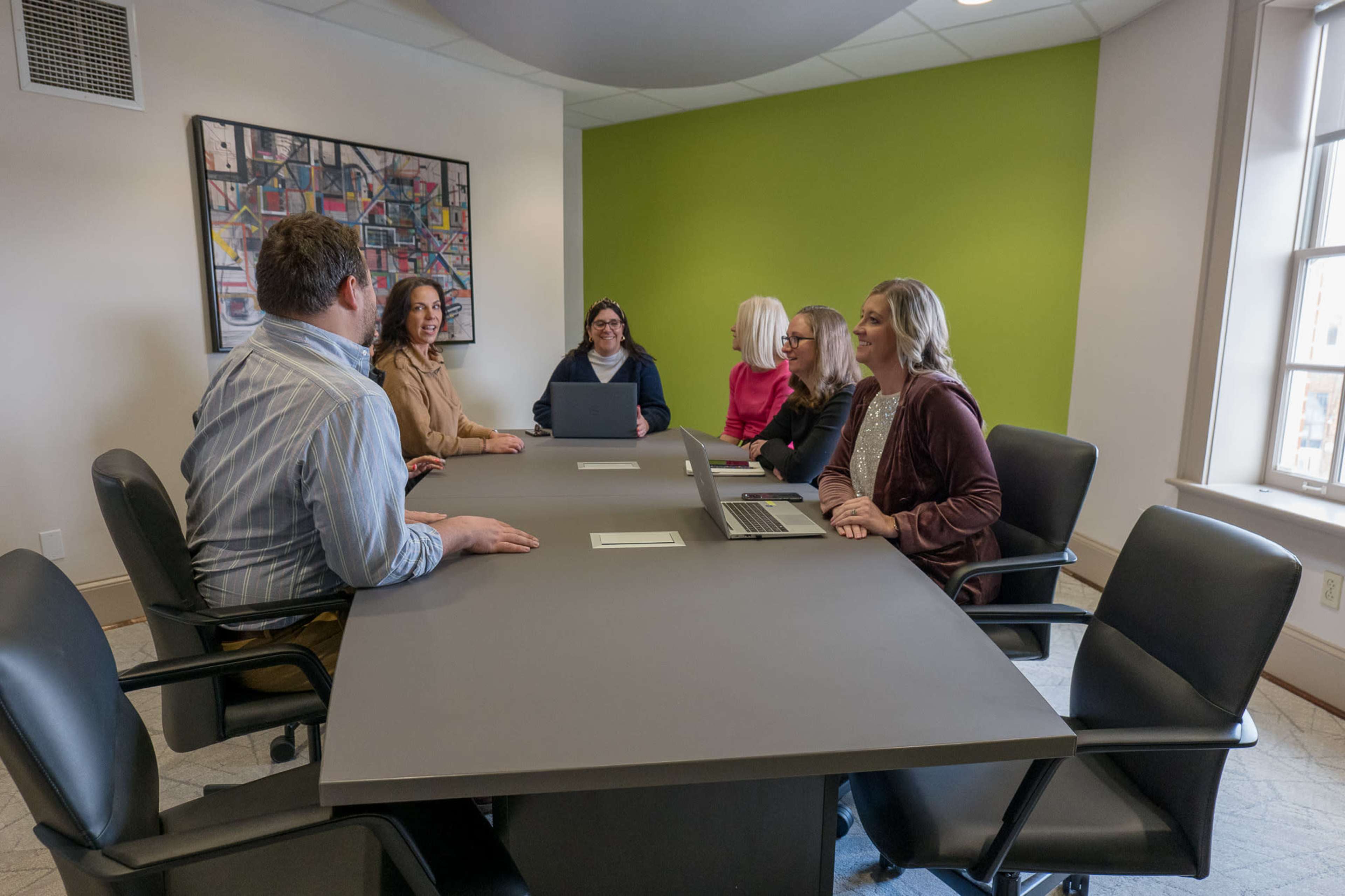 Executive Conference Room in Coworking Space Image in Downtown, Blacksburg, VA