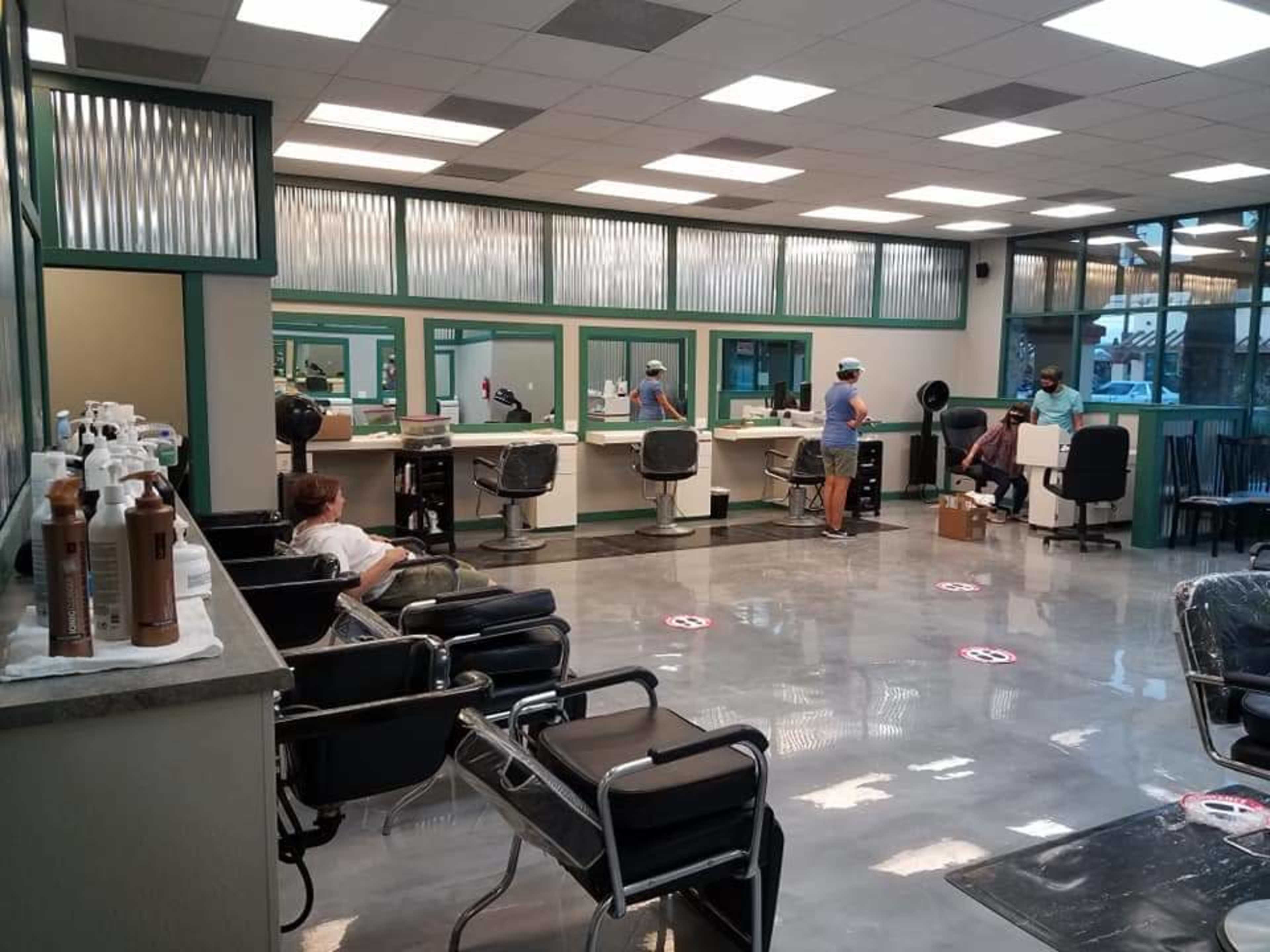 Industrial hair salon Image in Bellflower, Bellflower, CA