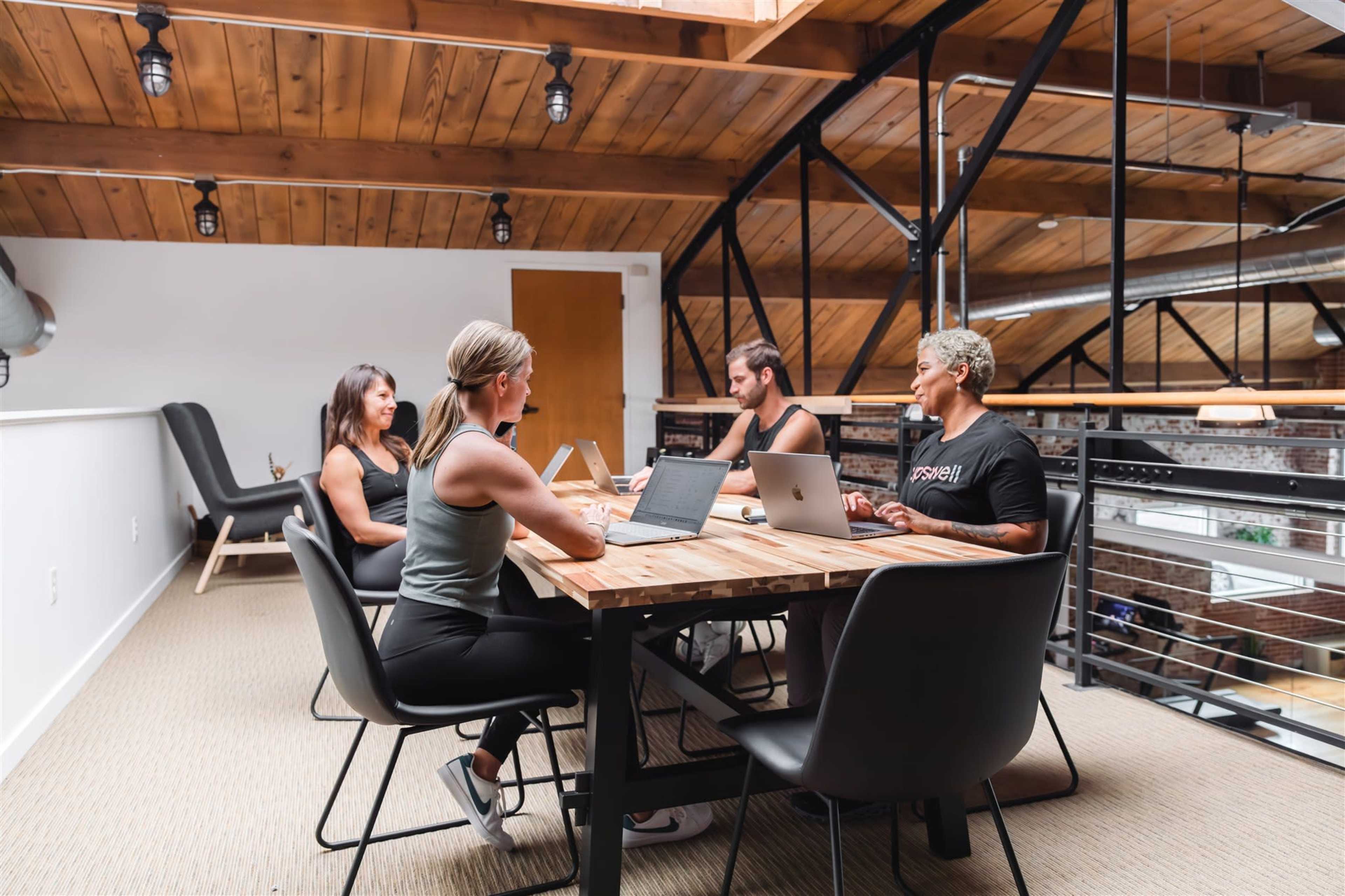 Urban event hub in spacious, airy brick, beam & barrel-roofed building Image in Platt Park, Denver, CO