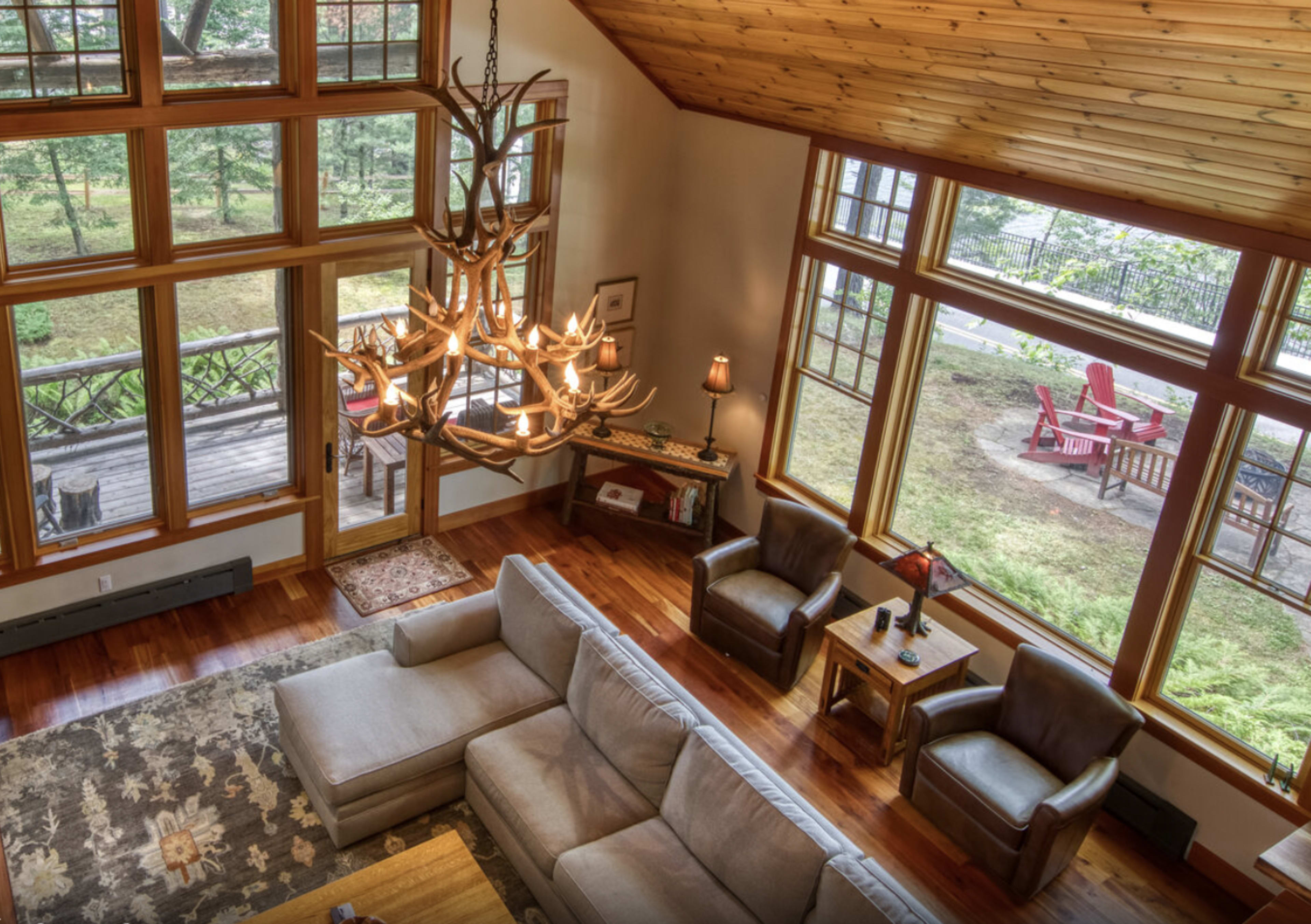 Adirondack Chalet with Gorgeous Mirror Lake Views Image in North Elba, Lake Placid, NY