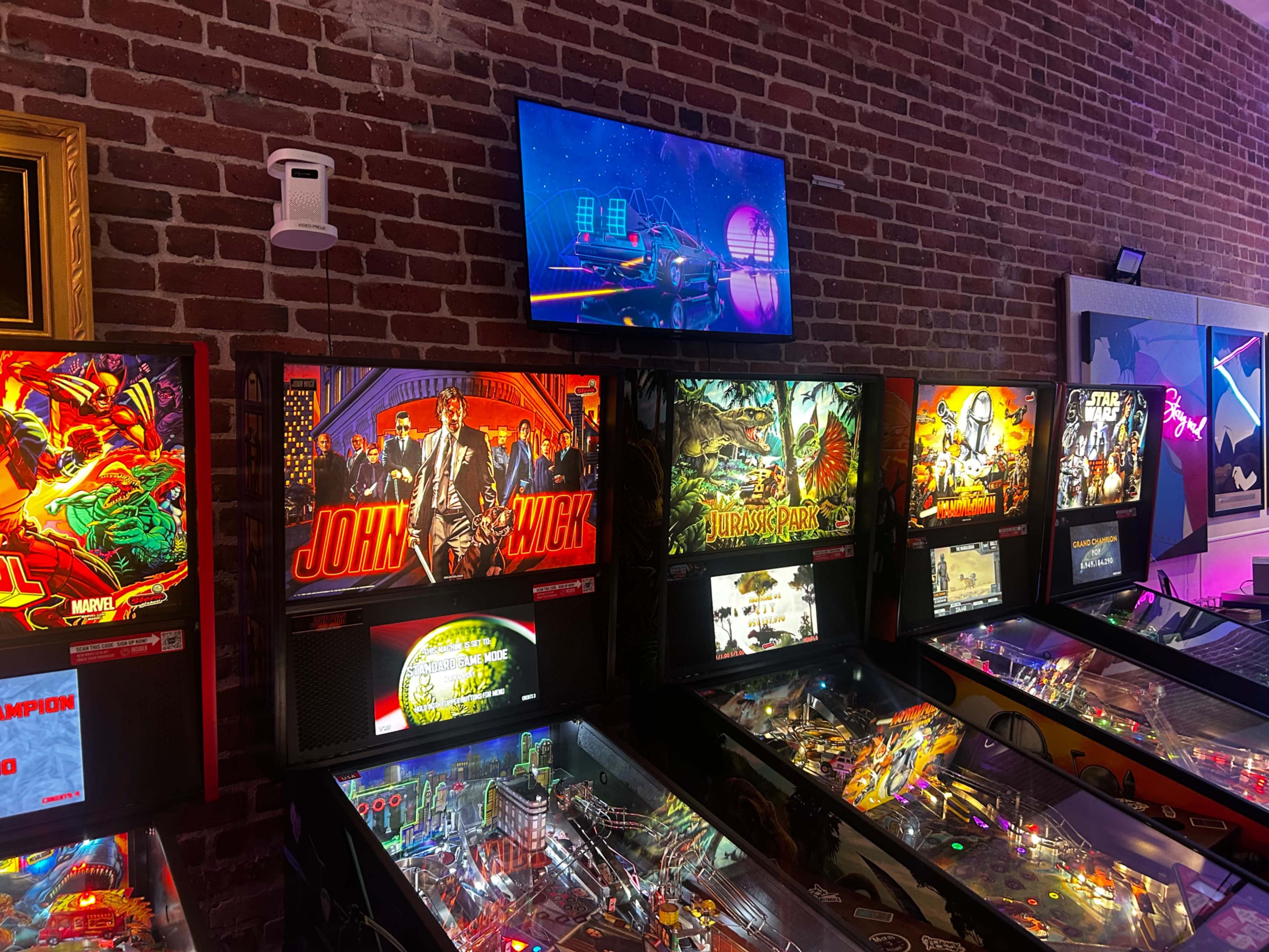 Arcade Bar with Retro Arcade & Pinball Games Image in San Rafael, San Rafael, CA