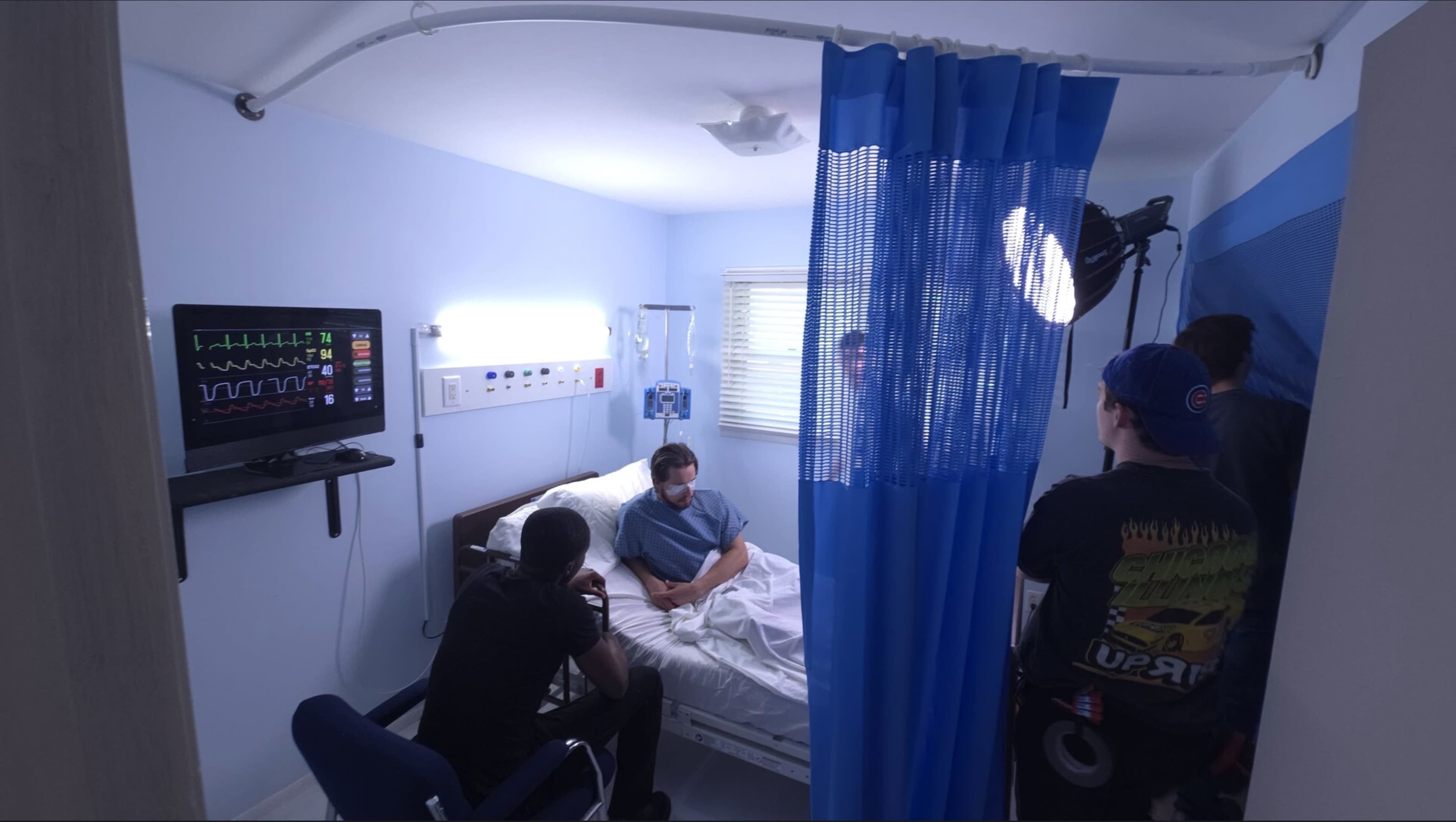 Hospital Room Set for Film between Chicago and Milwaukee Image in Zion Township, Zion, IL