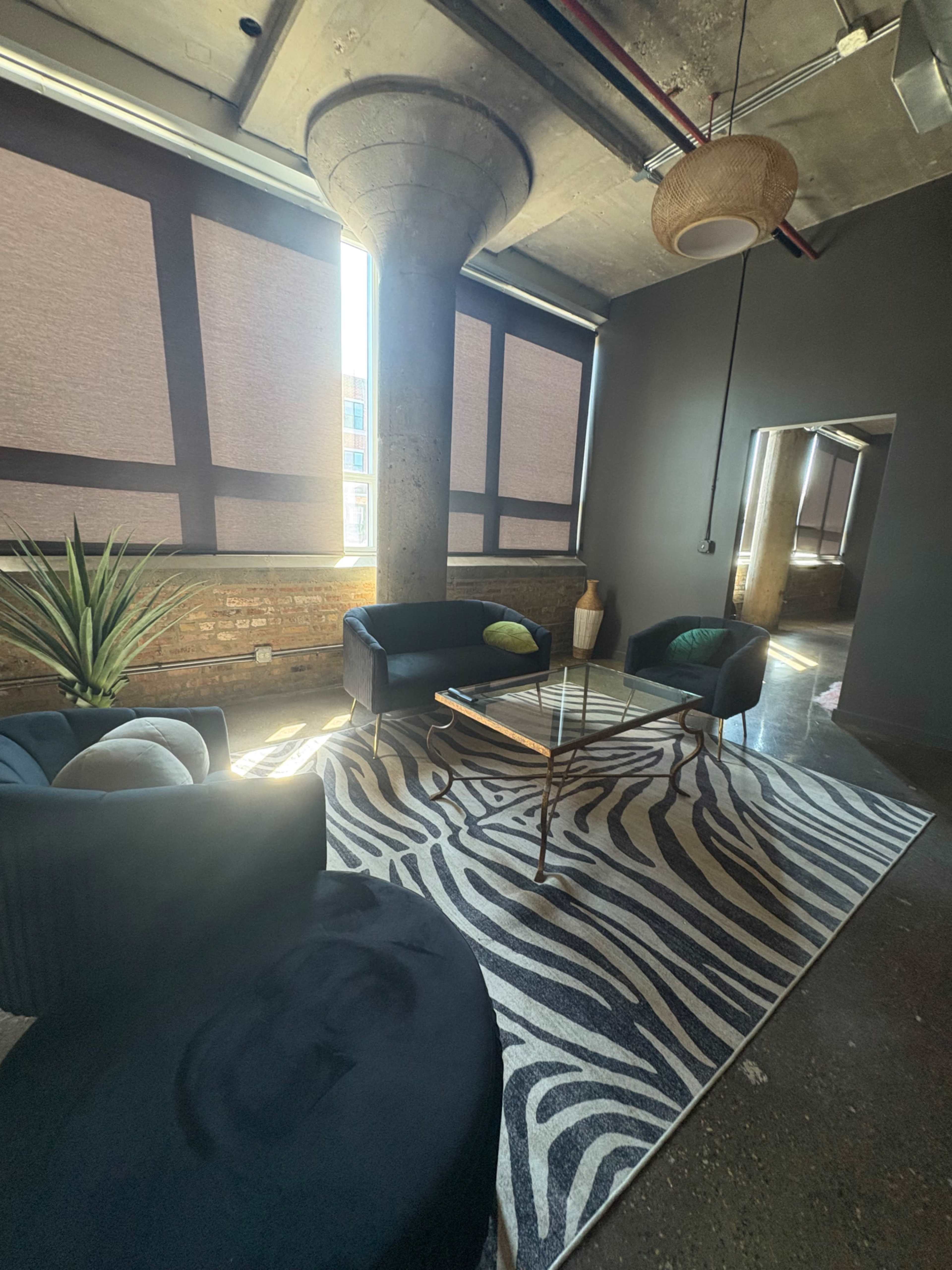 Luxury Industrial Loft for Events, Content ,Wellness, Photography Image in Uptown, Chicago, IL