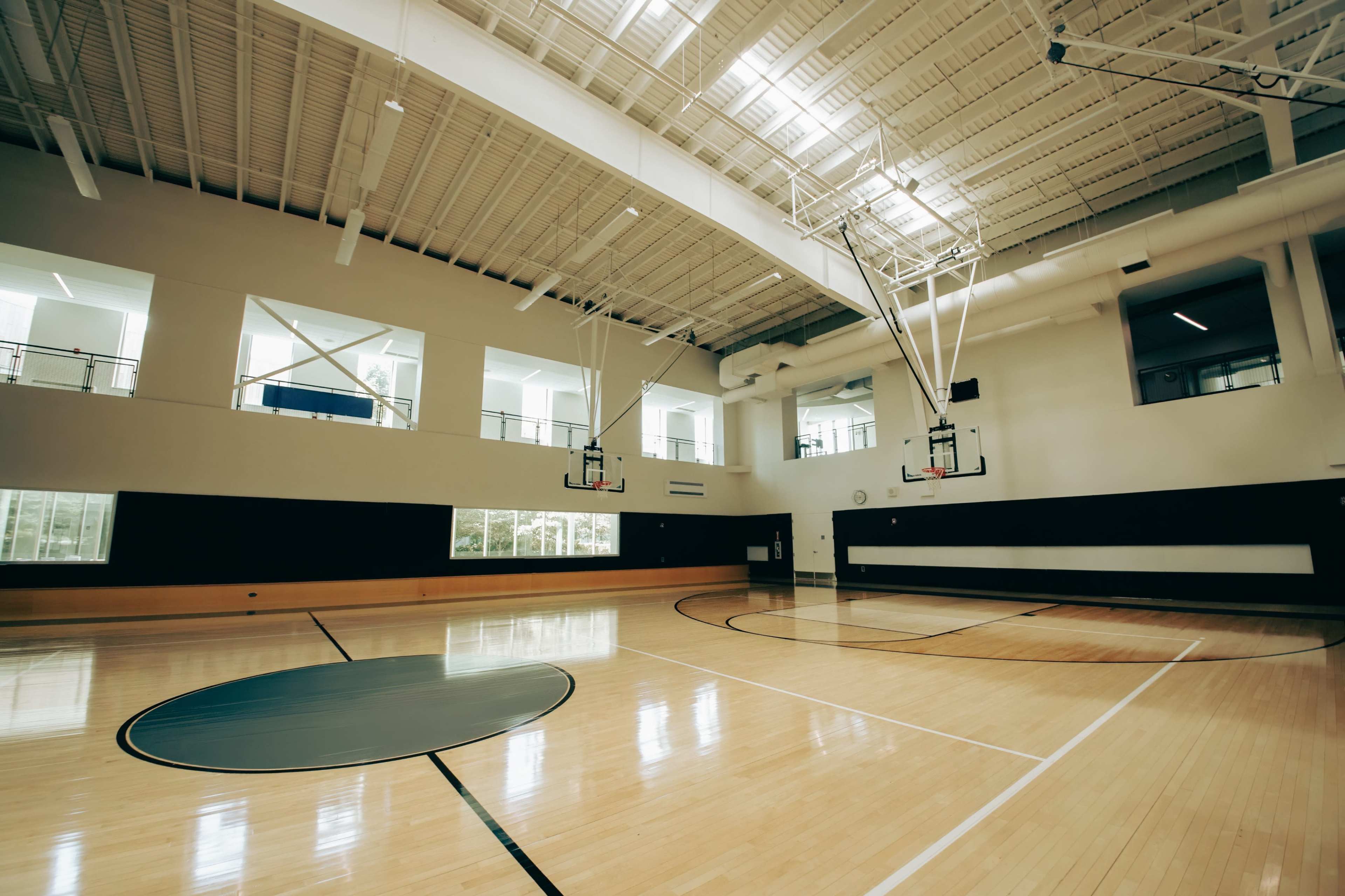 Contemporary Gym with Natural Wood Tones Image in Greenburgh, Tarrytown, NY
