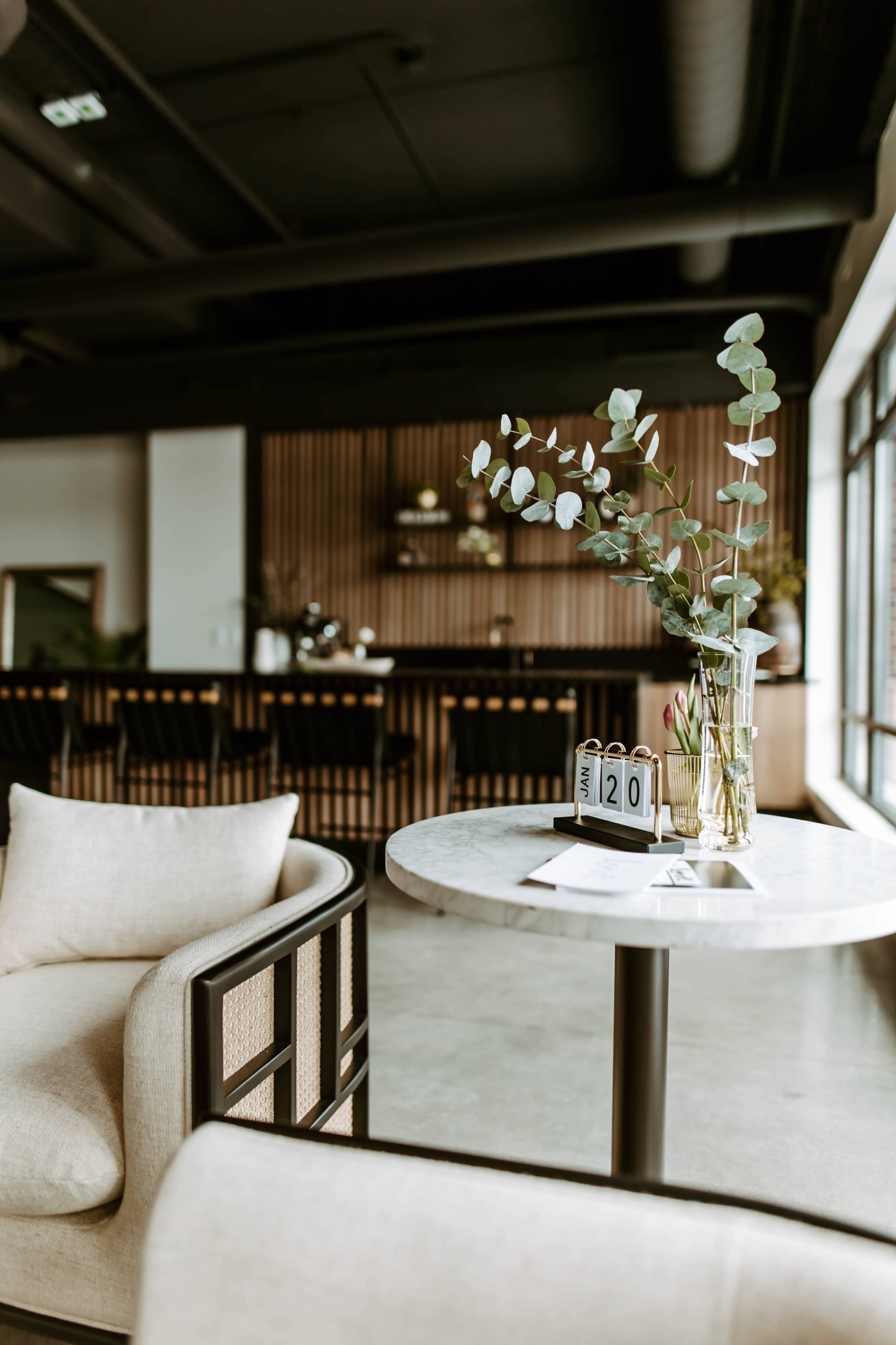 Modern, Artistic, Eclectic Office space with abundance of natural light and plants Image in Downtown, Middleton, WI