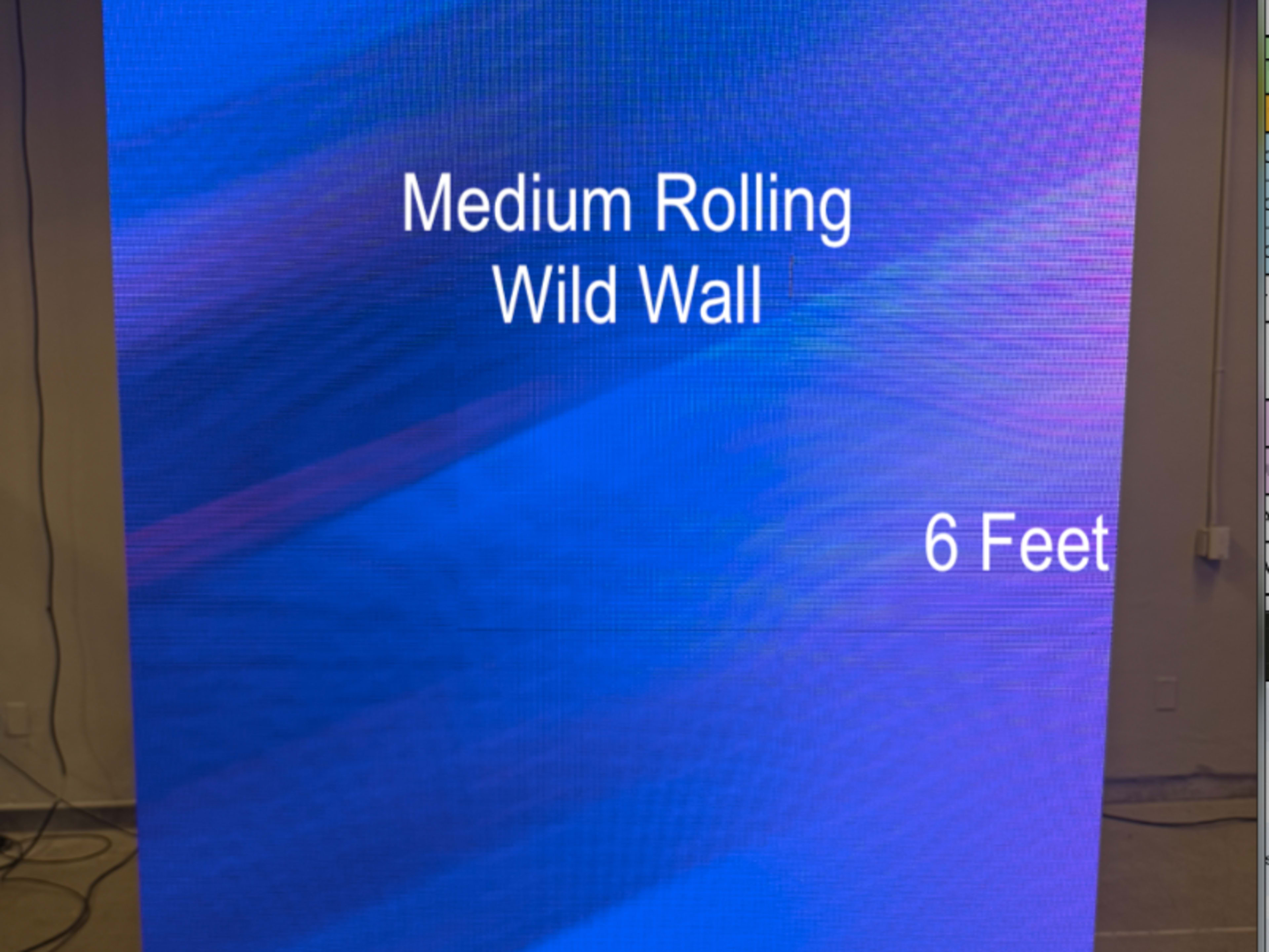 Set of Medium Rolling Walls #2