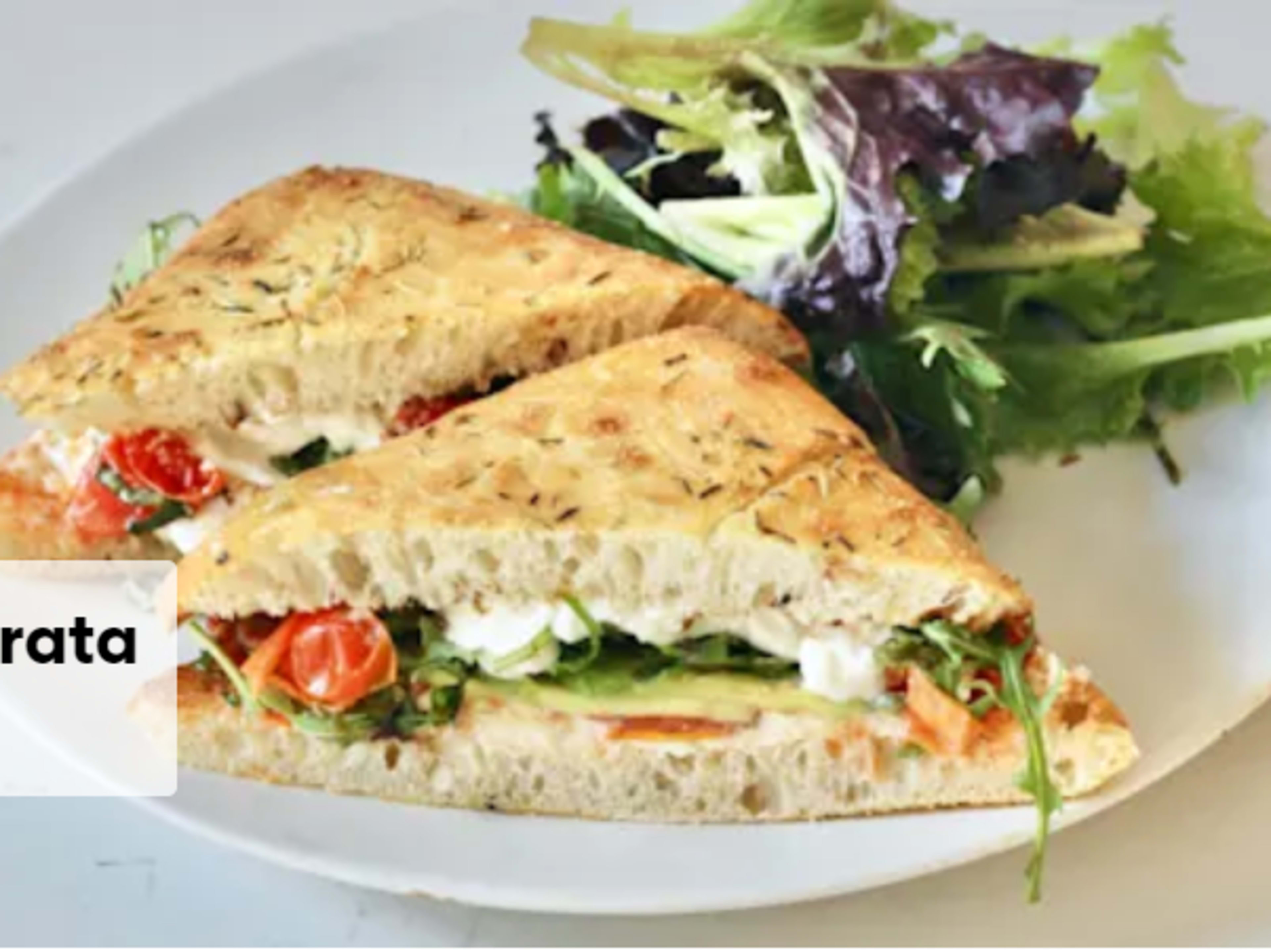 Avocado Burrata (vegetarian)