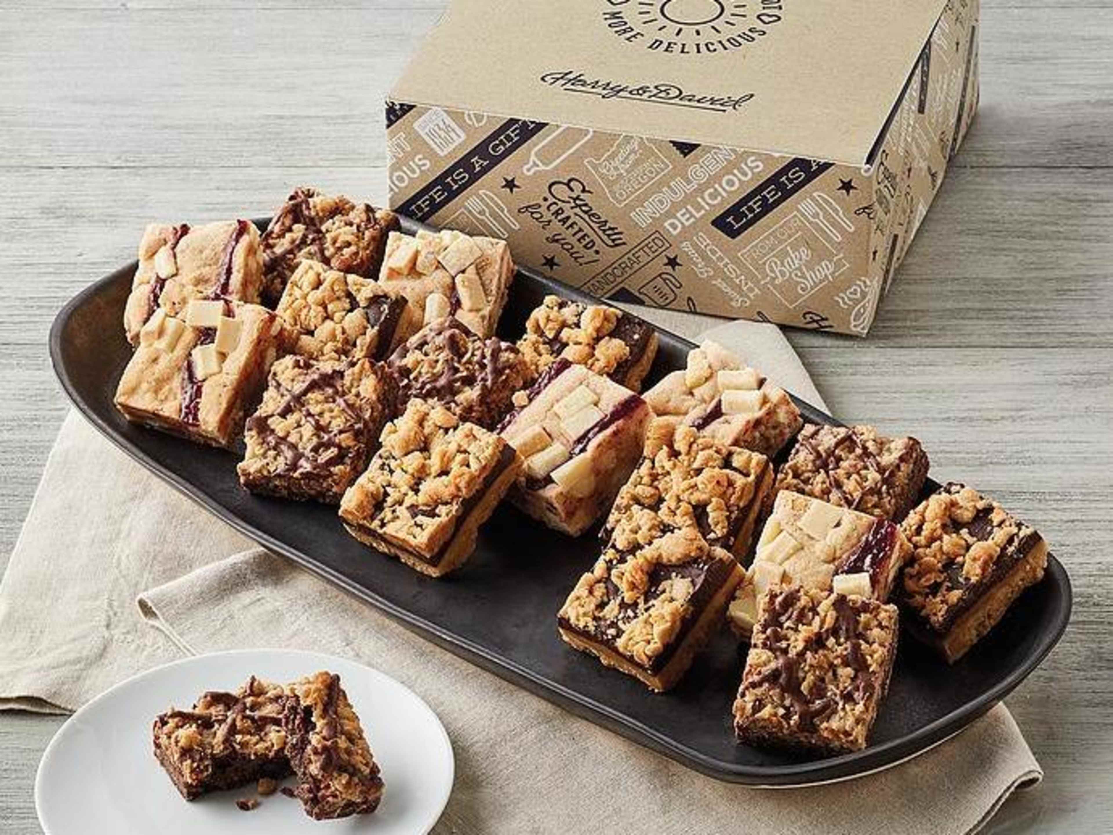 Assorted Gourmet Fruit Bars & Brownies