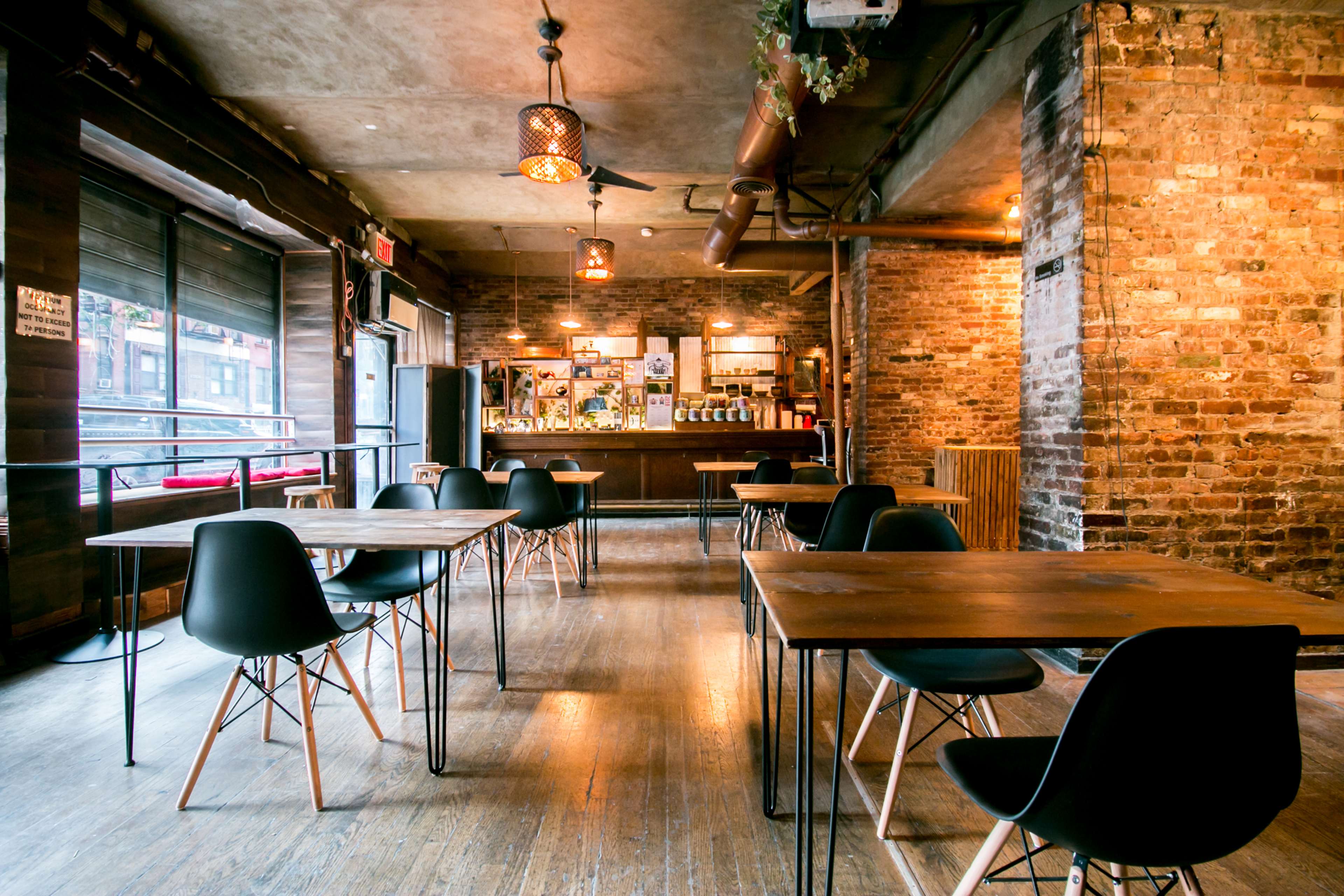Exposed brick Multi-use Event Space Image in Ukrainian Village, New York, NY