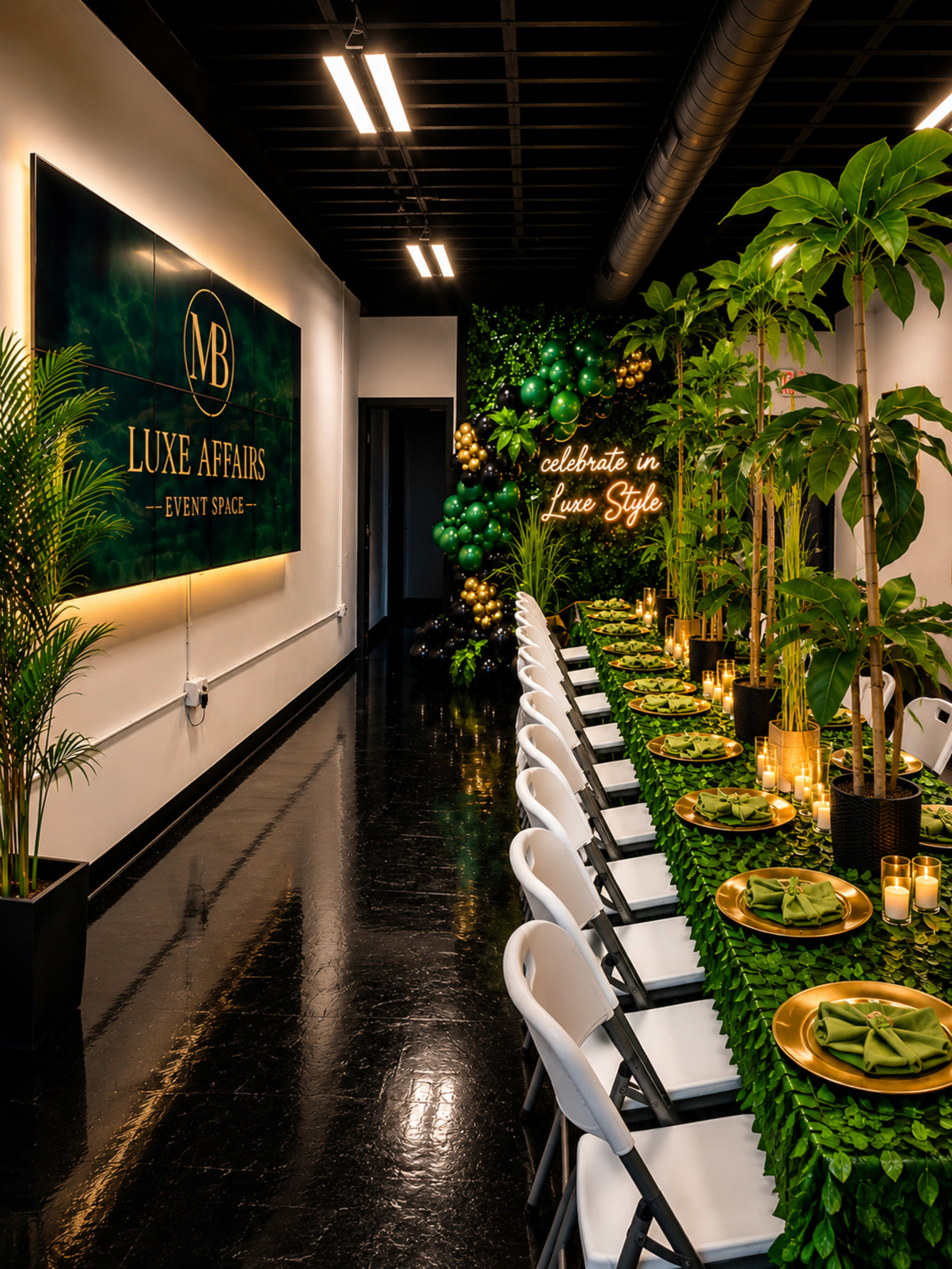 Luxe Affairs Event Space Image in Harmony Village, Detroit, MI