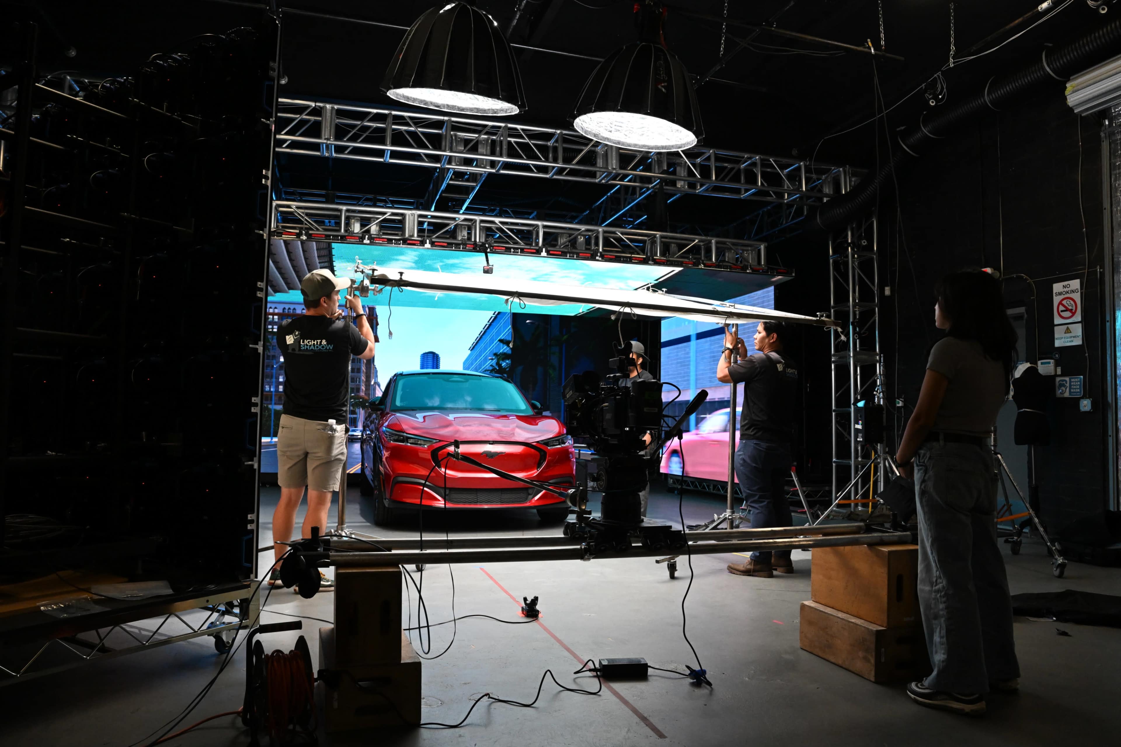 Virtual production studio - LED Wall Stage Image in Valley Glen, North Hollywood, CA