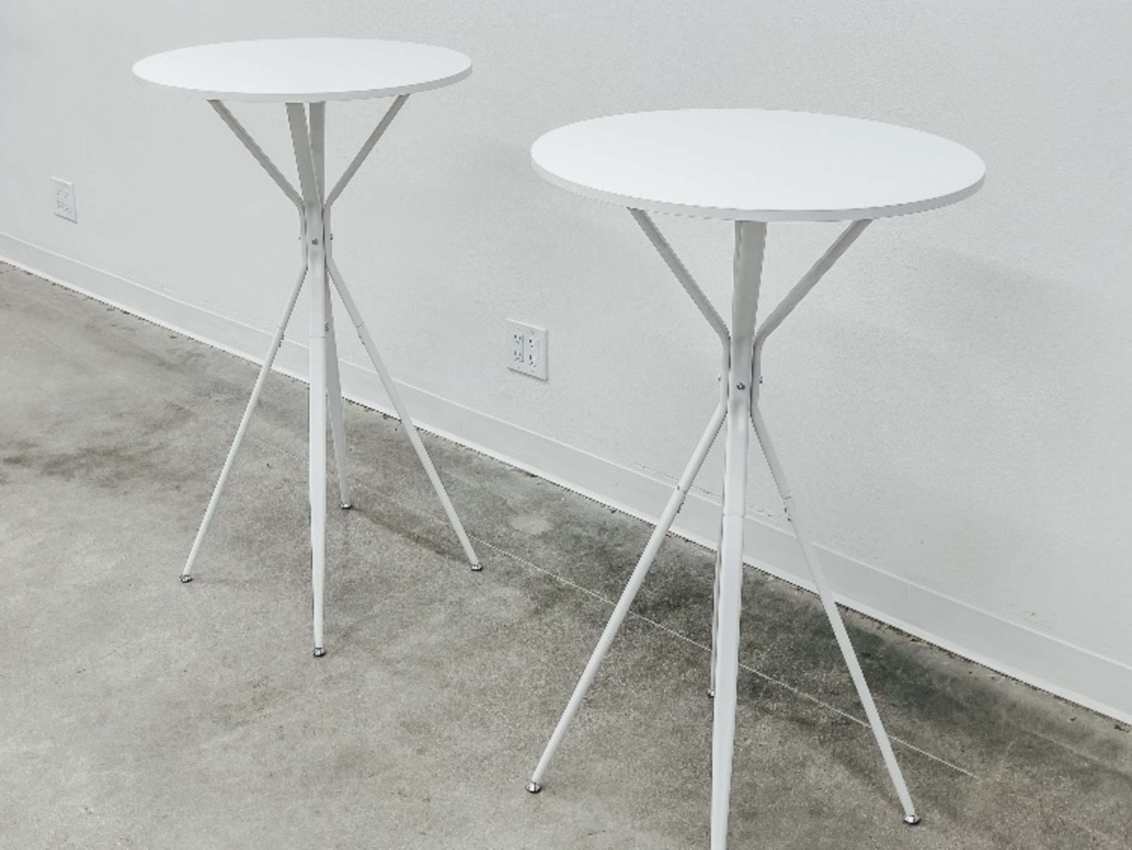 White Cocktail Tables