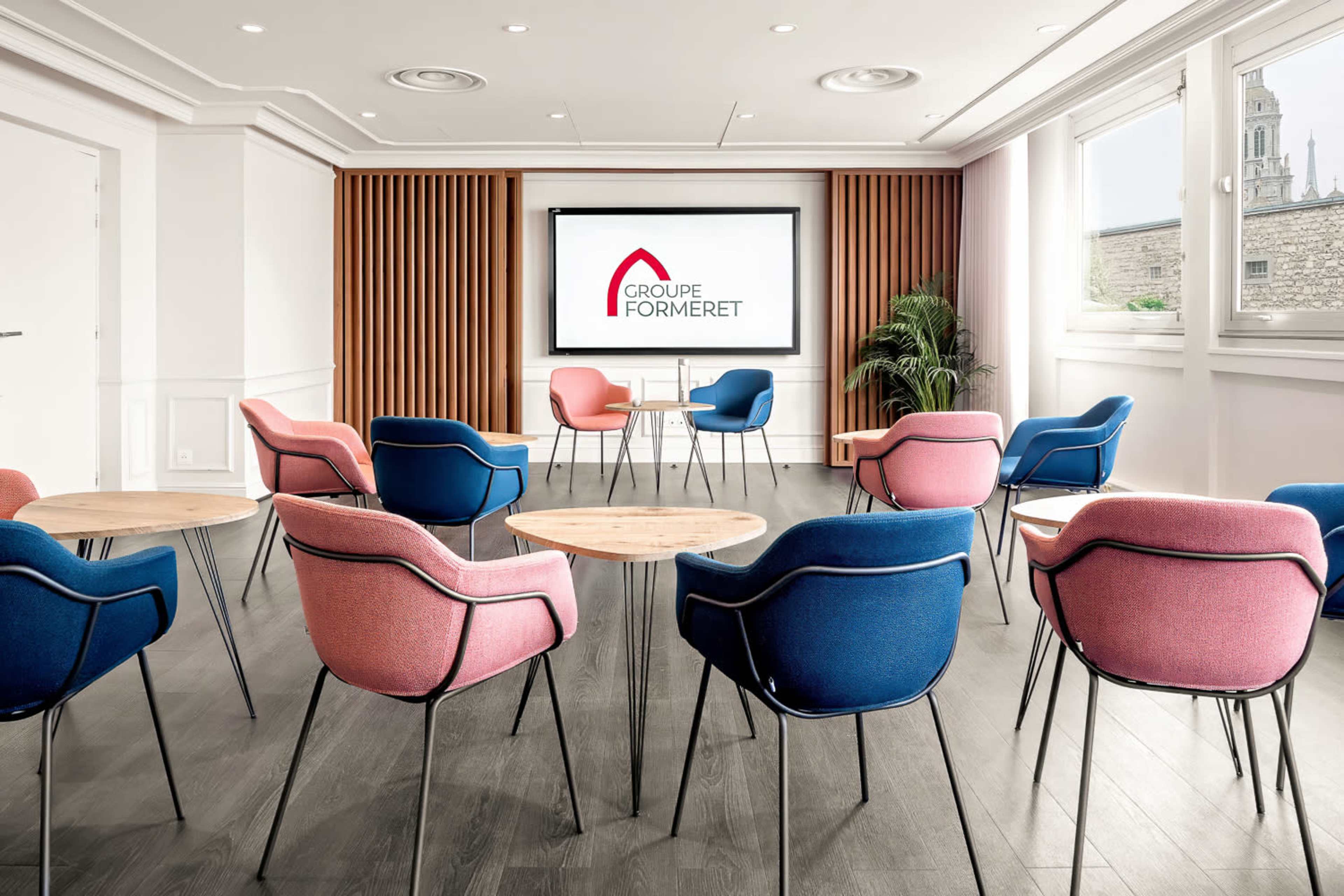 Salle de séminaire, formation de 50 m² Image in New Athens, Paris, 
