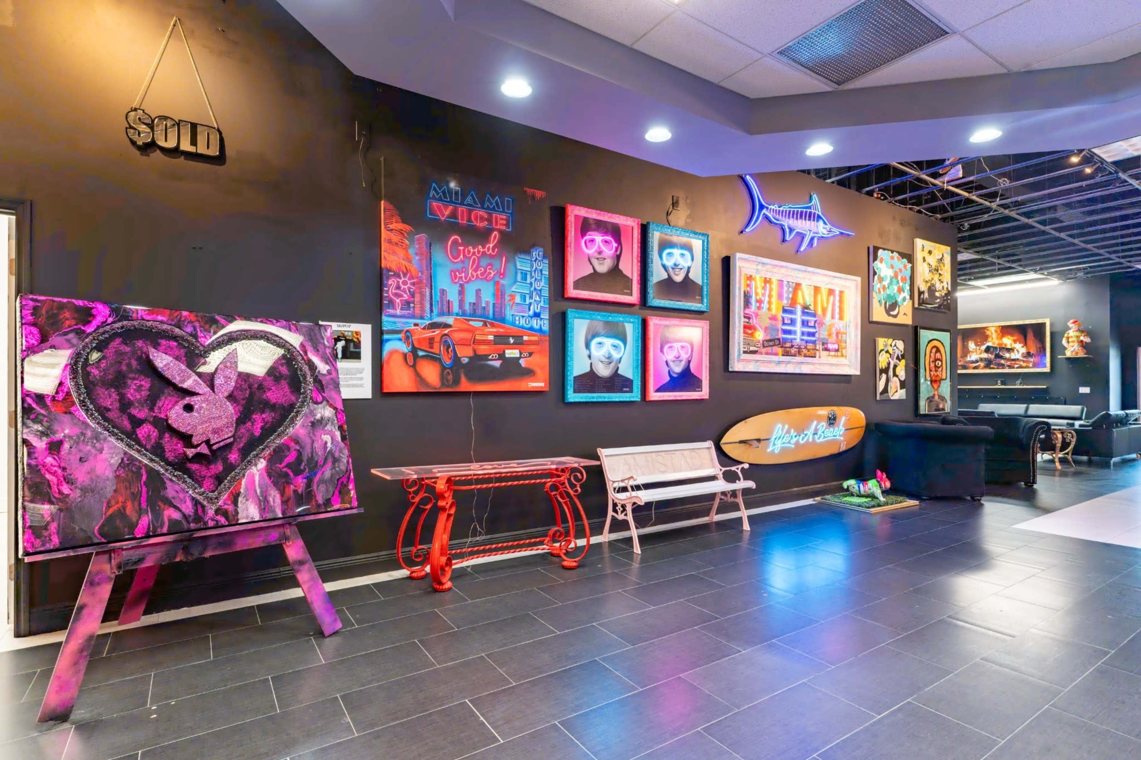 Immersive LED Art Gallery Venue in Dania Beach Image in Dania Beach, Dania Beach, FL