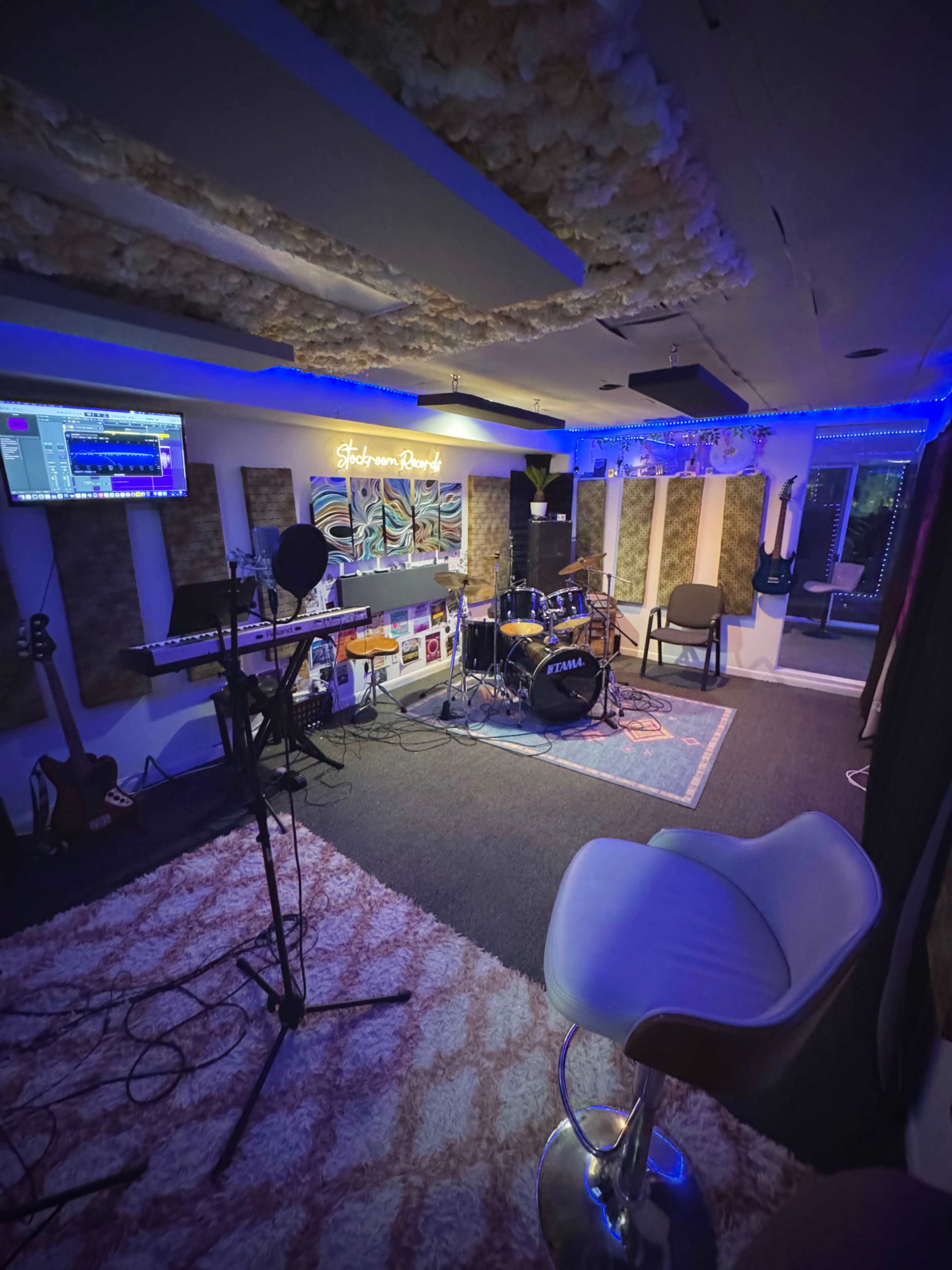 Private Suburban Recording Studio, Band Rehearsal, & Creative Space Image in Rye, Mamaroneck, NY
