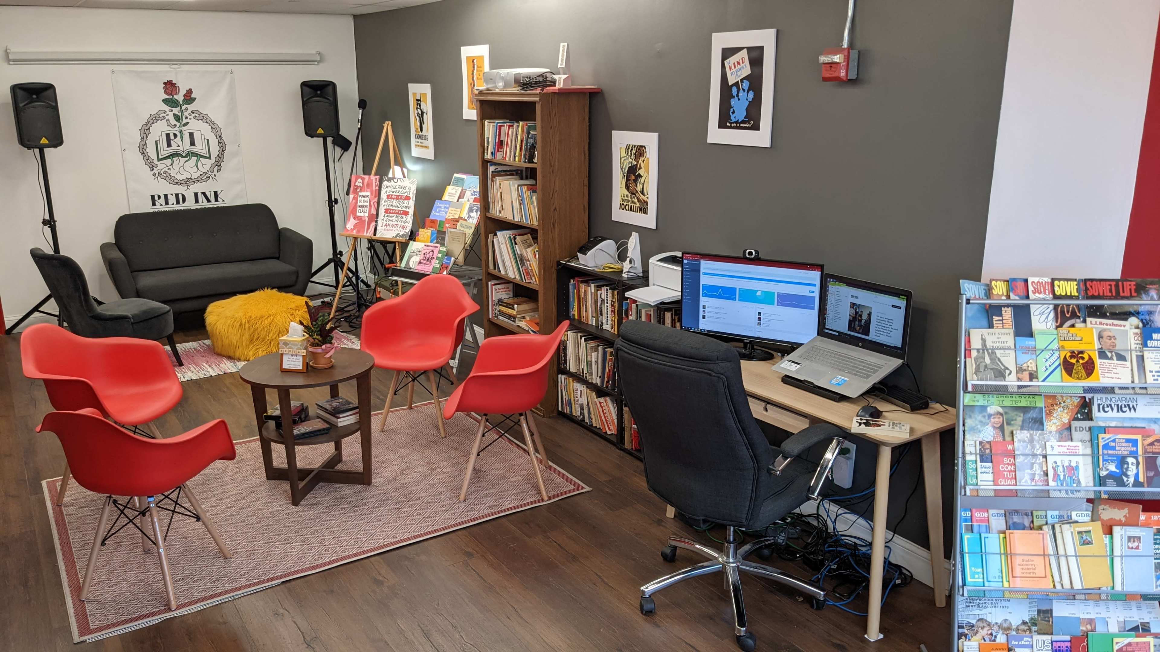 Leftist Organizing Space Image in Mount Hope, Providence, RI