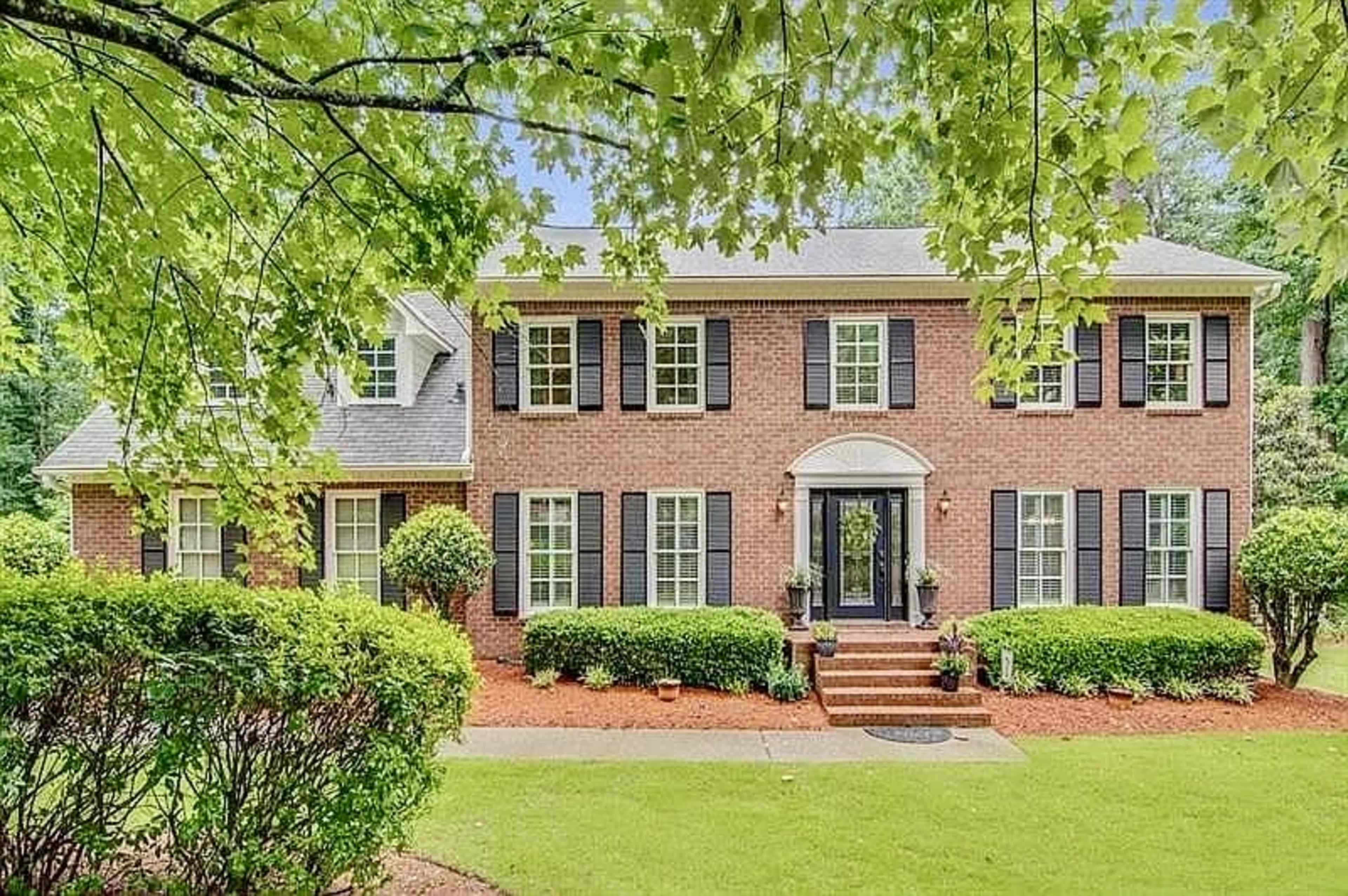 Exquisite Private Pool and Back Yard Oasis Image in Berkeley Lake, Berkeley Lake, GA