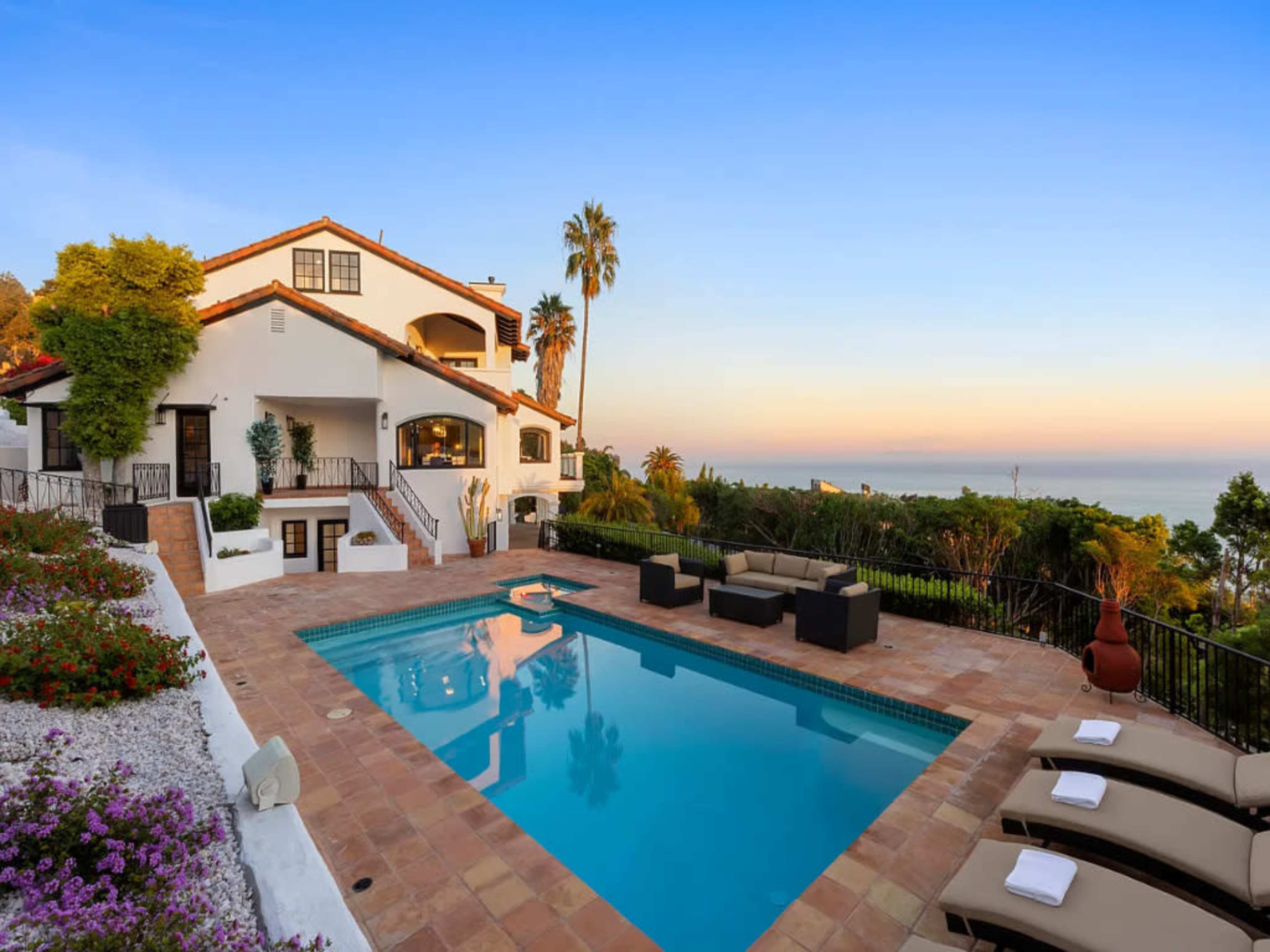 MEDITERRANEAN SKY TERRACE ESTATE Image in Eastern Malibu, Malibu, CA
